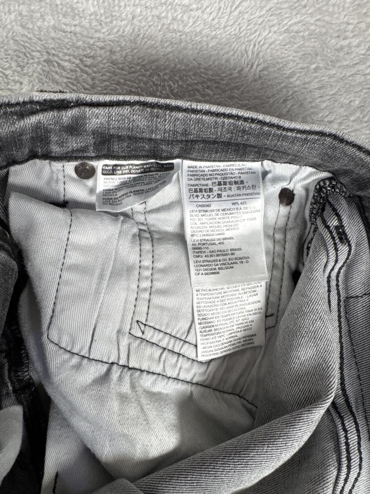 Levi's Levi's 512 Grey Slim Fit Jeans W32 Size US 32 / EU 48 - 5 Thumbnail