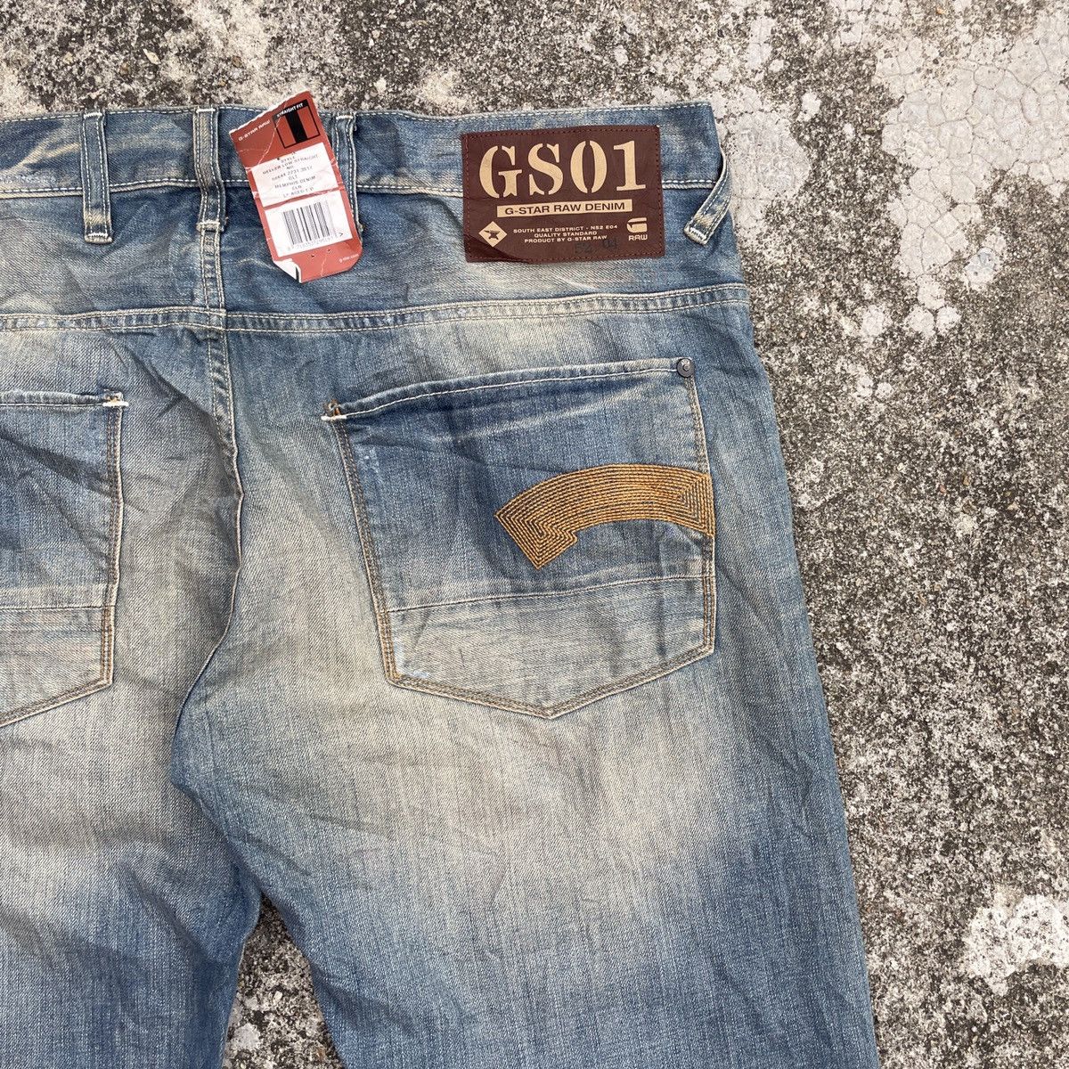 G-Star Vintage G Star Raw Denim Jeans Size US 40 / EU 56 - 8 Thumbnail