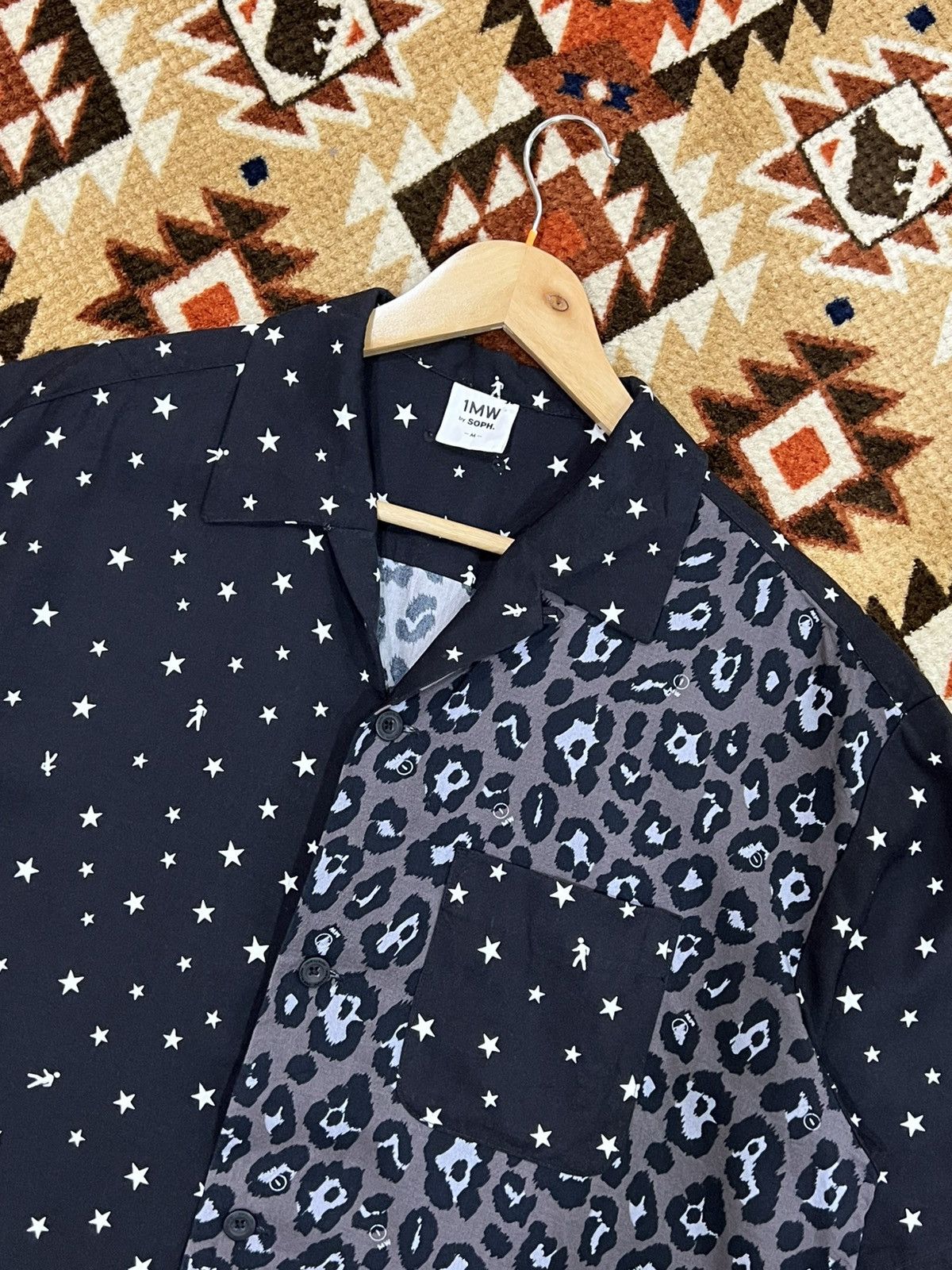 Sophnet. Sophnet x GU Wacko Maria Style Leopard Open Collar Shirt Size US M / EU 48-50 / 2 - 2 Thumbnail