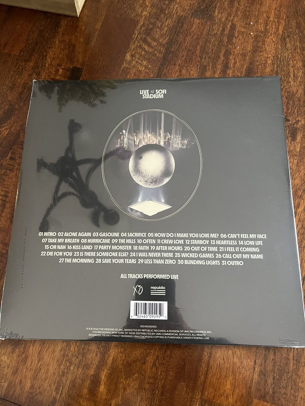 The Weeknd The Weeknd Live At Sofi Stadium RSD Exclusive Size ONE SIZE - 2 Thumbnail