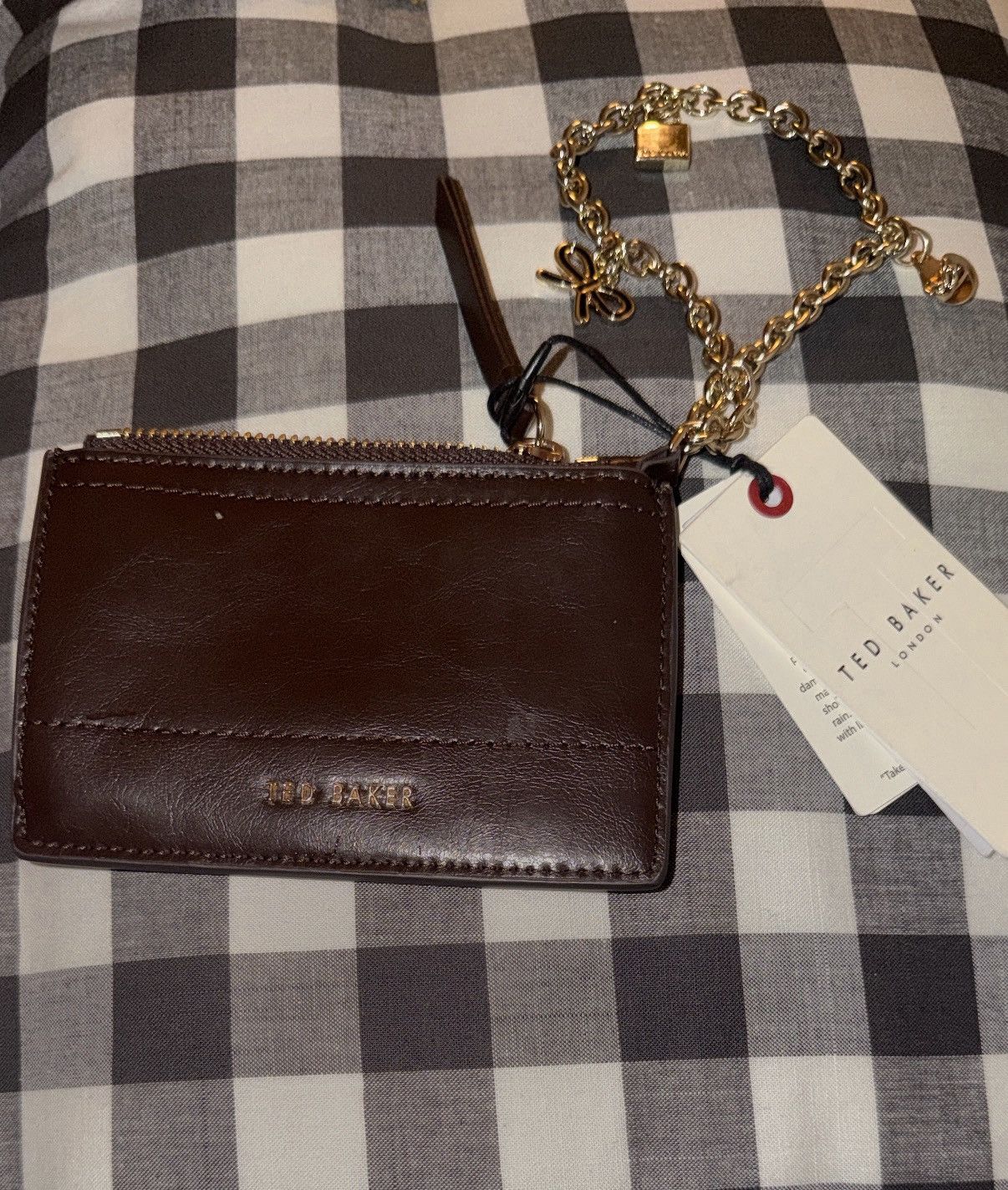 Ted Baker Brand new TED BAKER WALLET LEATHER Color: BROWN Size ONE SIZE - 1 Thumbnail