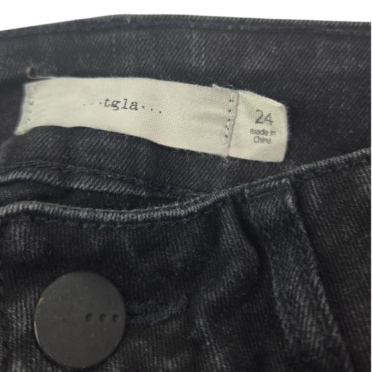 Other tgla | Black Stretch Denim Jeans | Size 24" waist Size 24" / US 00 / IT 34 - 3 Thumbnail