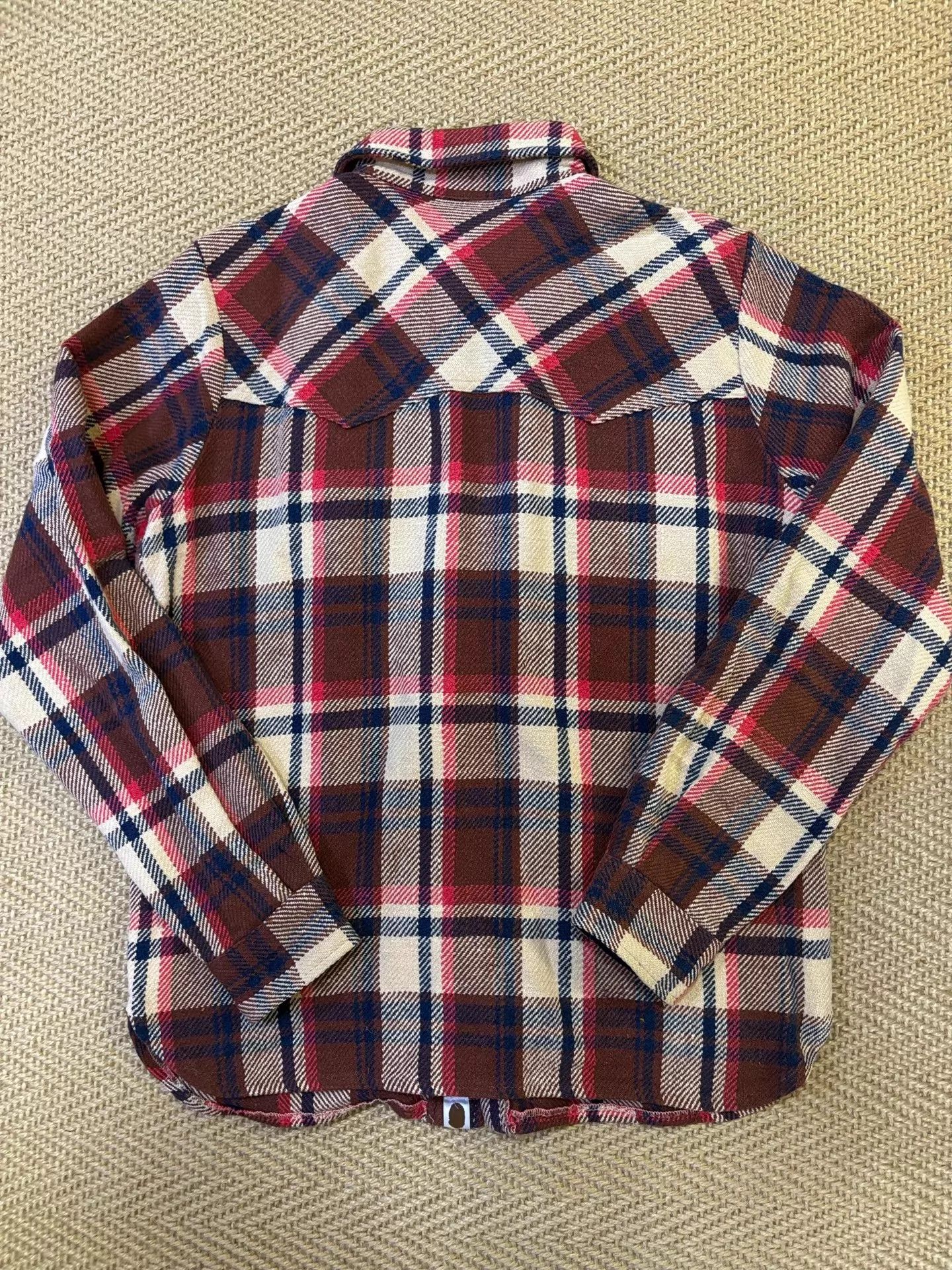Bape BAPE Kanye West Shirt Jacket Front Longer Back Shorter M Size US M / EU 48-50 / 2 - 2 Thumbnail