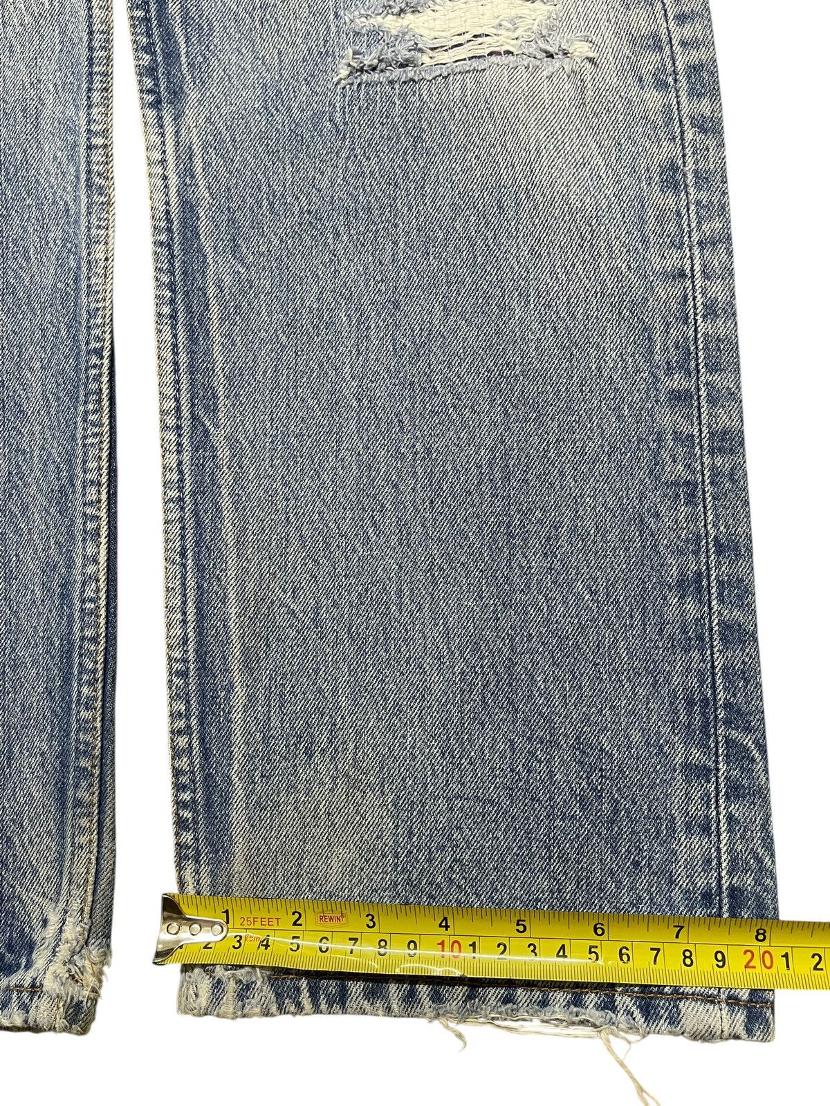 Levi's Vintage 90s Levis 501xx Faded Wash Distressed Style Jeans Size US 31 - 17 Thumbnail