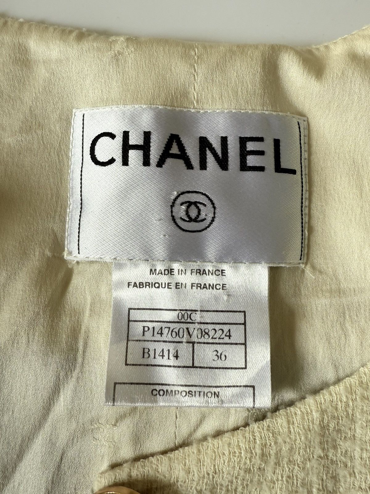 Chanel Vintage Chanel 2000’s Cruise Collection Tweed Jacket Size XS / US 0-2 / IT 36-38 - 11 Thumbnail
