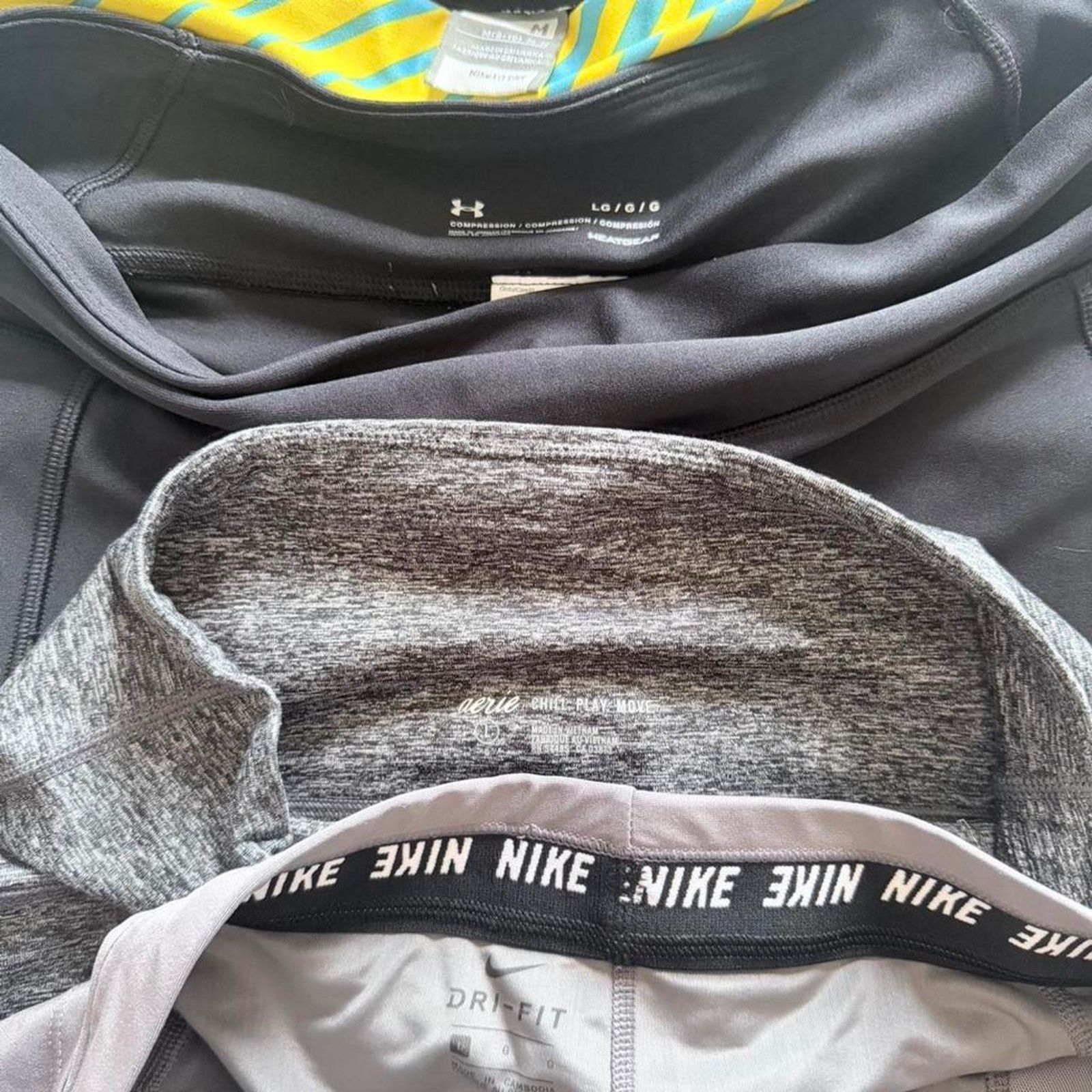 Nike Premium athletic leggings bundle Size 36" / US 14 / IT 50 - 8 Thumbnail