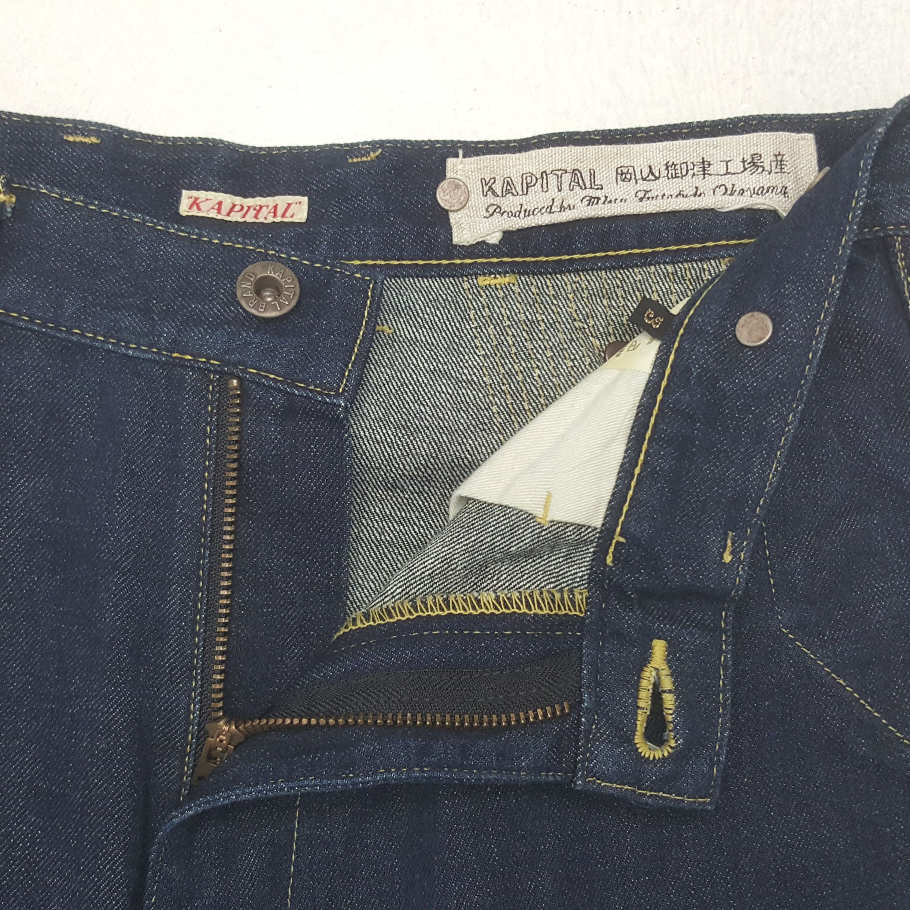 Kapital Vintage Kapital Sashiko Japanese Rare Denim Jeans C297N20 Size US 32 / EU 48 - 7 Thumbnail