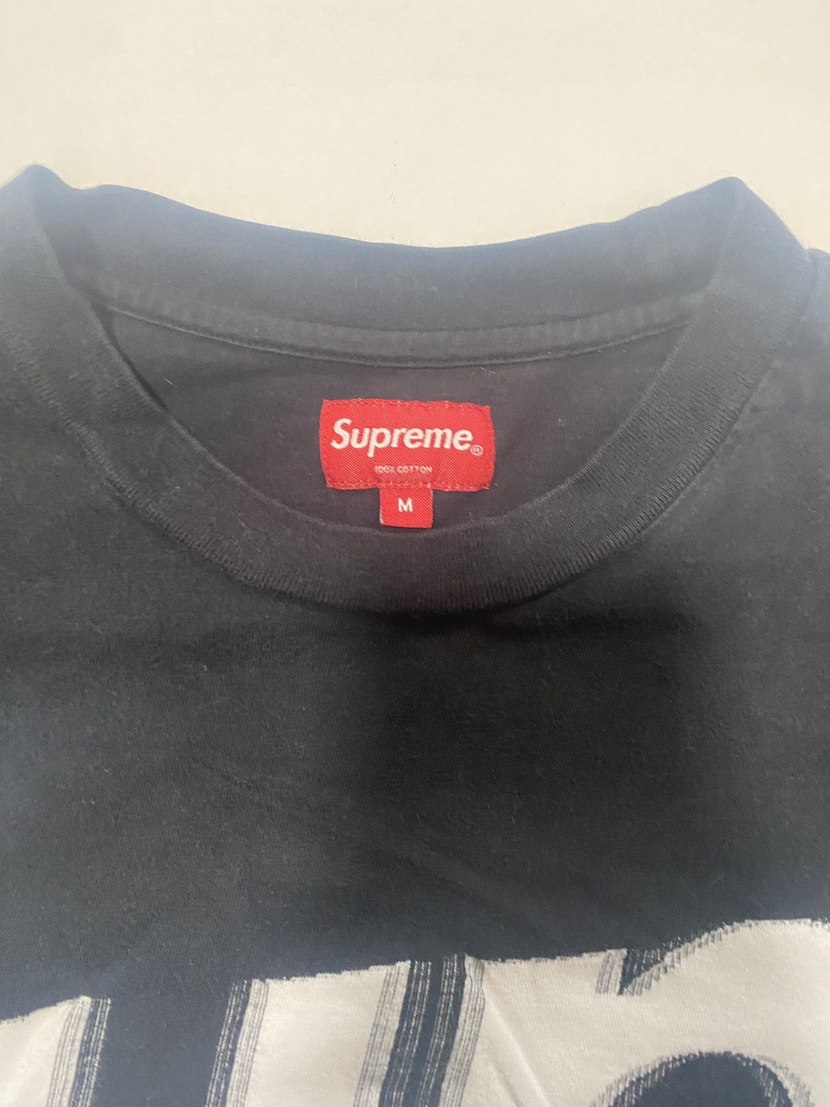 Supreme Supreme Intarsia Tee Size US M / EU 48-50 / 2 - 3 Thumbnail