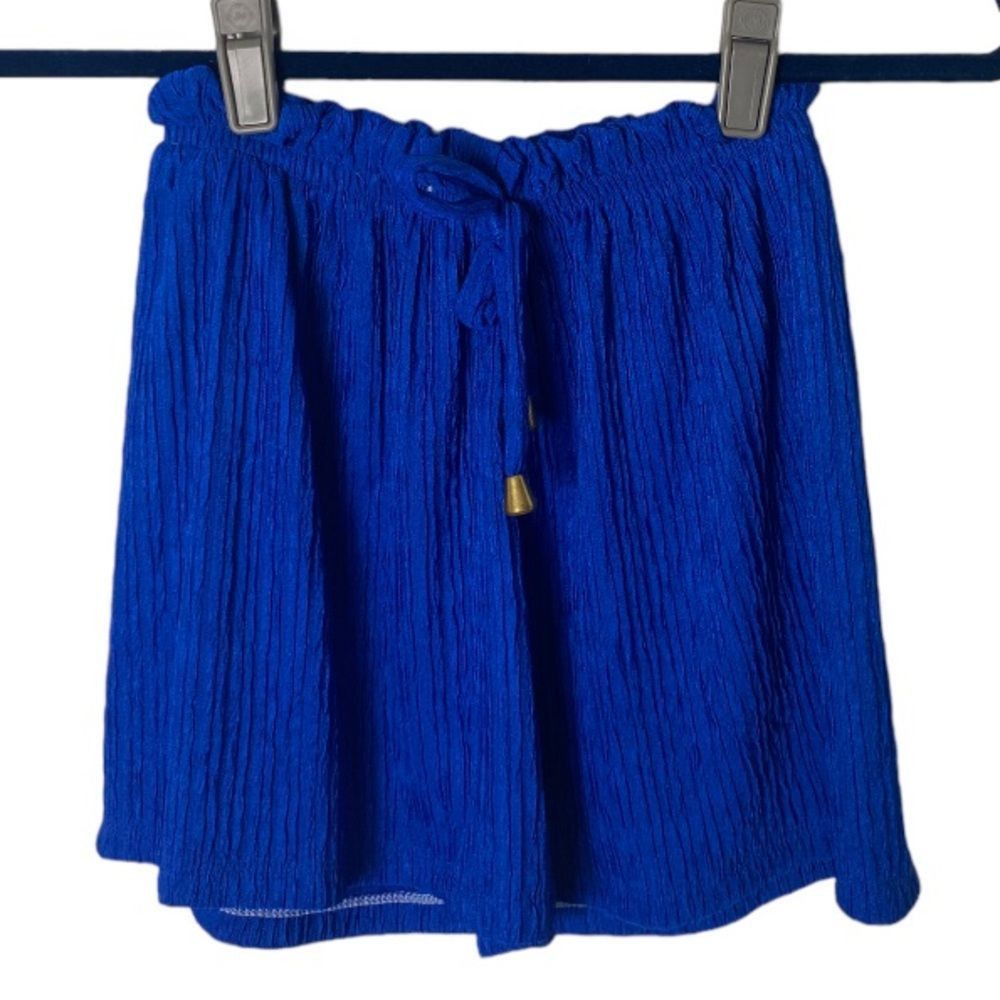 Other Blue textured shorts Size 27" / US 4 / IT 40 - 1 Thumbnail