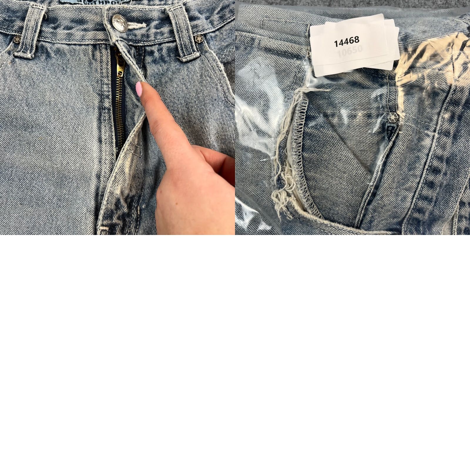 Southpole Southpole Mens Denim Shorts Carpenter Y2K Baggy 34 Blue VTG Streetwear HipHop Cargo 5-Pocket Design Relaxed Mens Regular Blue Size US 34 / EU 50 - 9 Thumbnail