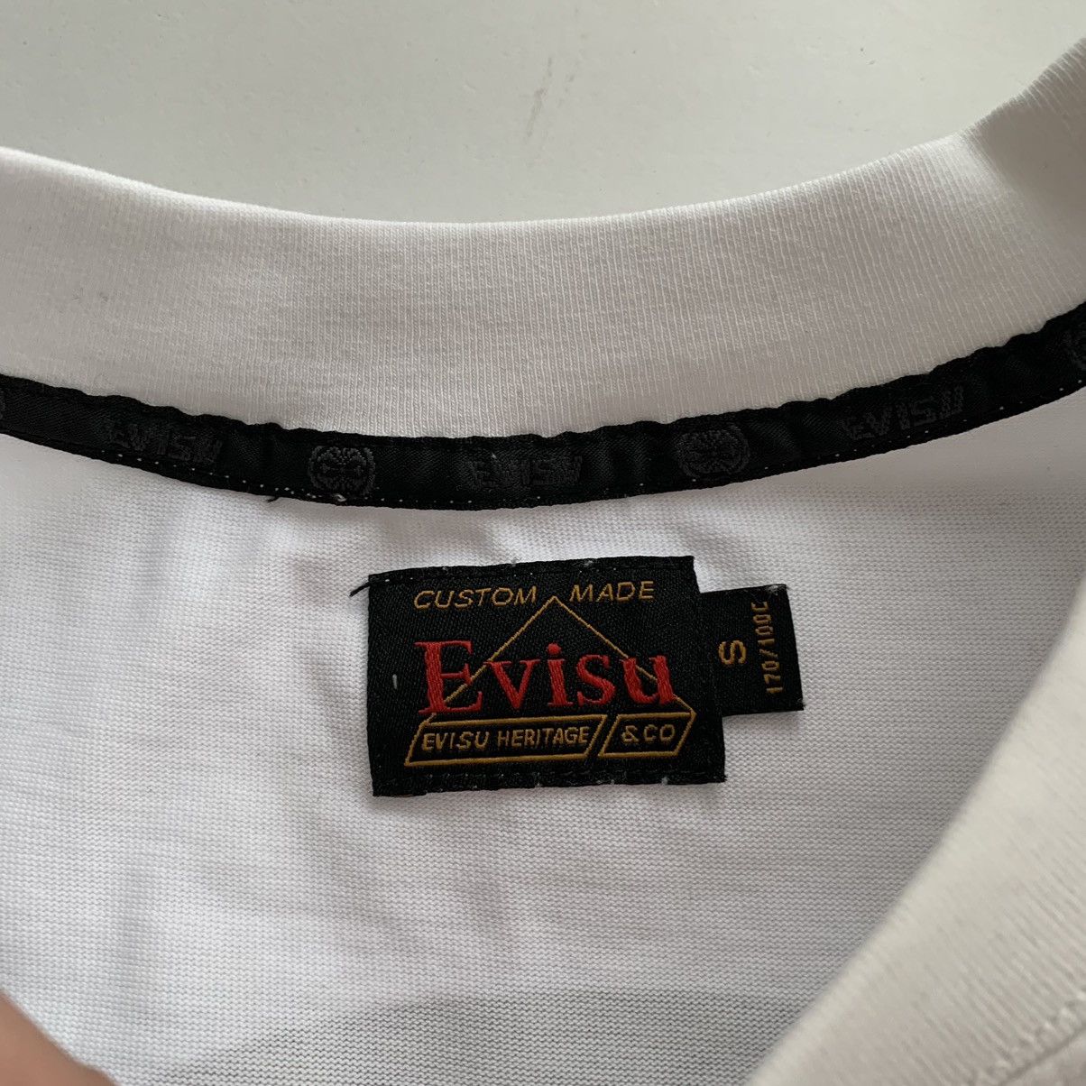 Evisu Evisu Big Logo Samurai Japan T Shirt Tee Oversized Size US S / EU 44-46 / 1 - 10 Thumbnail