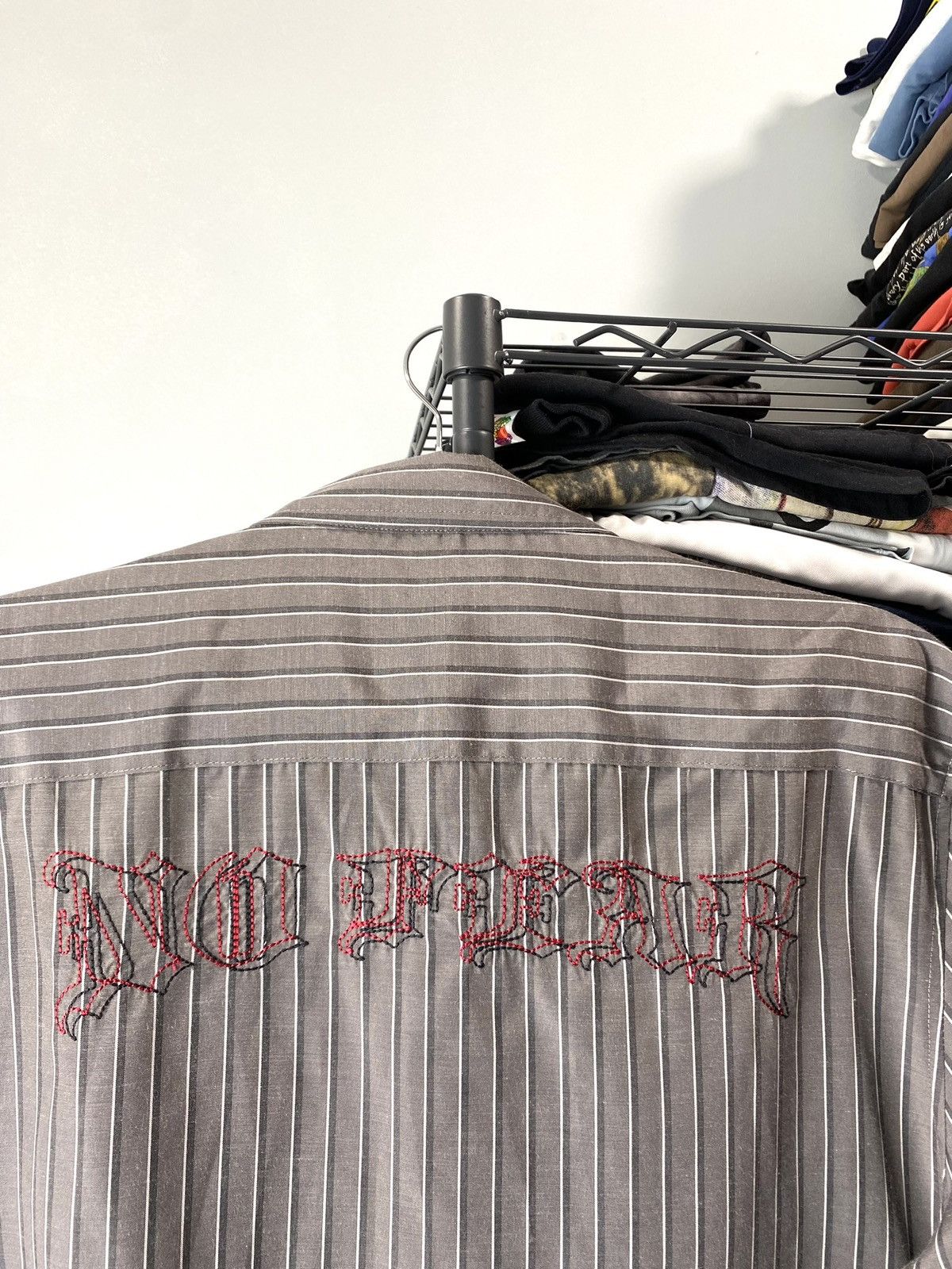 No Fear Rare! Vintage No Fear Striped Shirt Hook Ups Size US M / EU 48-50 / 2 - 9 Thumbnail