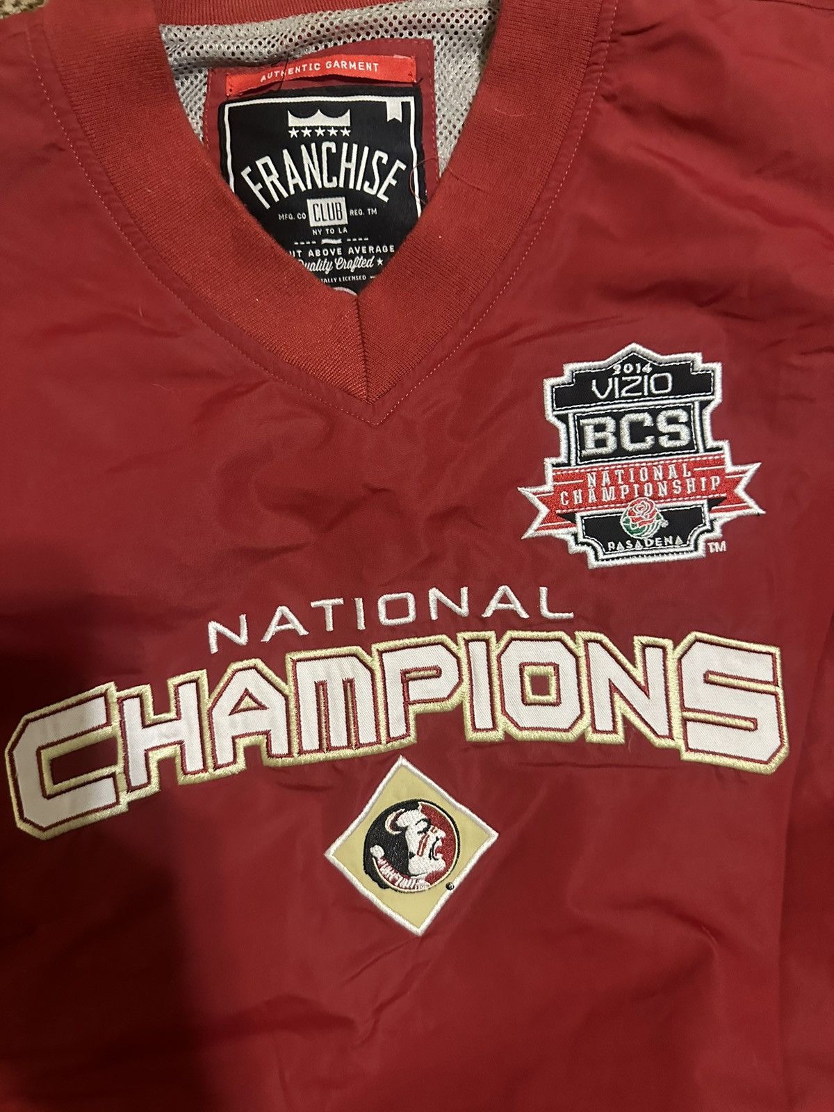 NCAA × Nike Vintage NCAA Florida State pullover 90s size 3XL Size US XXL / EU 58 / 5 - 2 Thumbnail