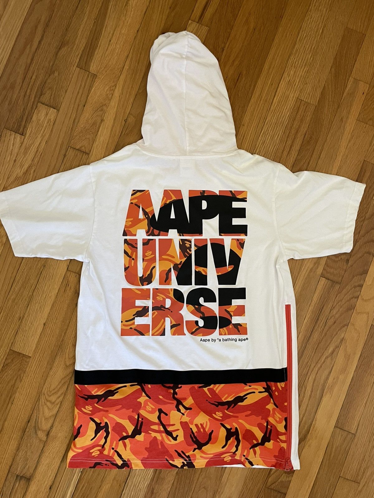 AAPE BAPE Japan Limited Short Sleeve Hoodie Hooded Sweater - Main Image