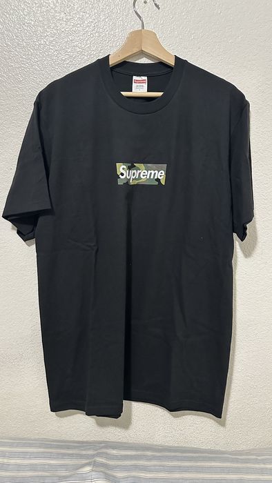 Supreme Banner Tee (FW23) Black