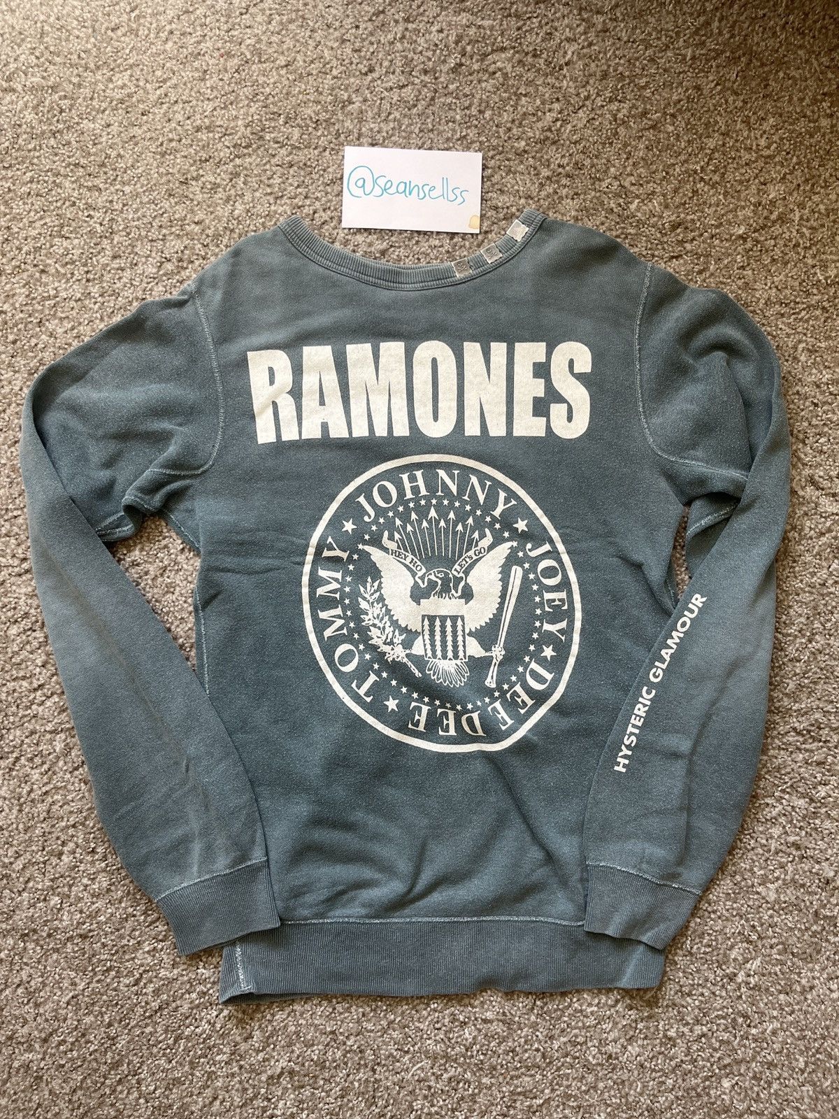 Hysteric Glamour RAMONES スカジャン ヒステリックグラマー スカジャン ラモーンズ スカル刺繍 - メルカリ