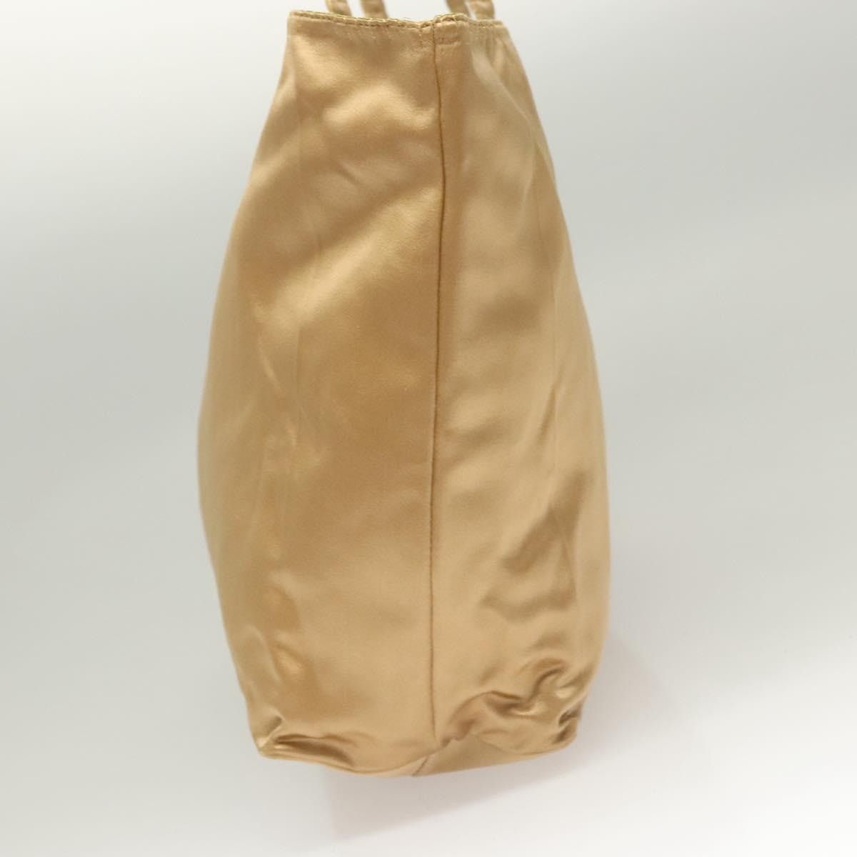 Prada PRADA Tote Bag Satin Champagne Gold Size ONE SIZE - 6 Thumbnail