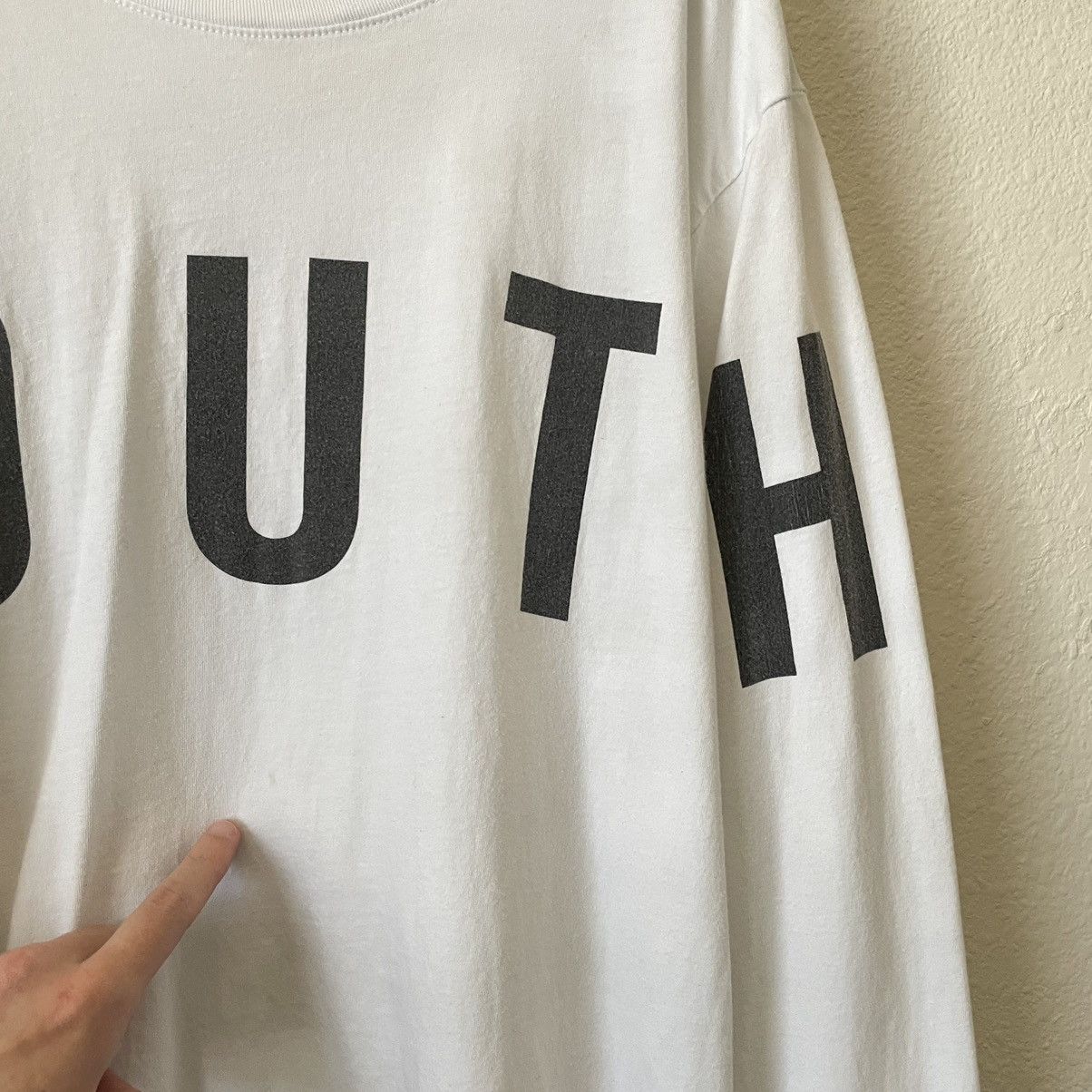 Youth Machine Youth Machine ‘YOUTH’ Spell Out Long Sleeve Size US L / EU 52-54 / 3 - 2 Thumbnail