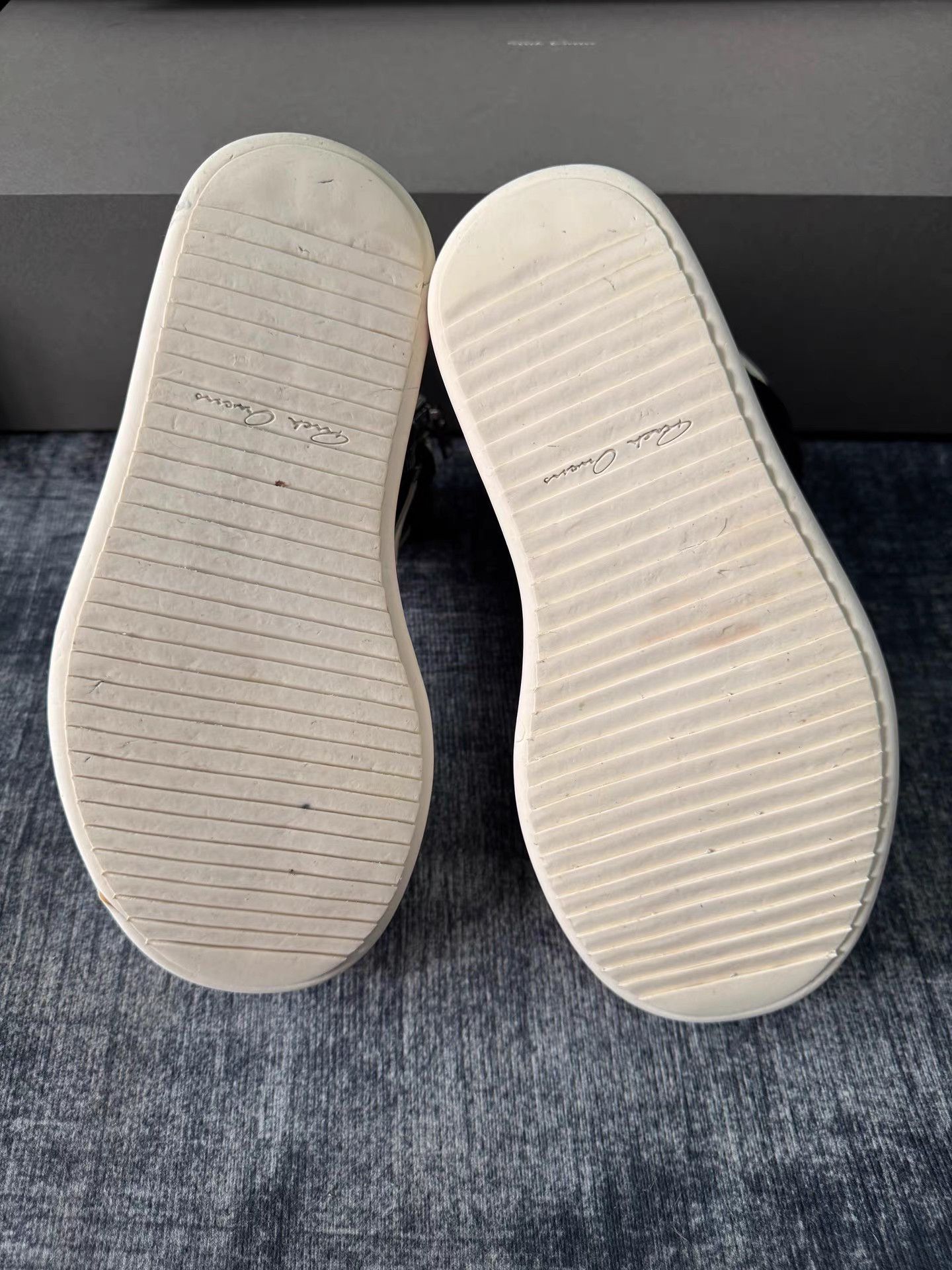 Rick Owens Rick Owens Mainline Thick Sole Triangle Sneakers Size US 7 / EU 40 - 5 Thumbnail