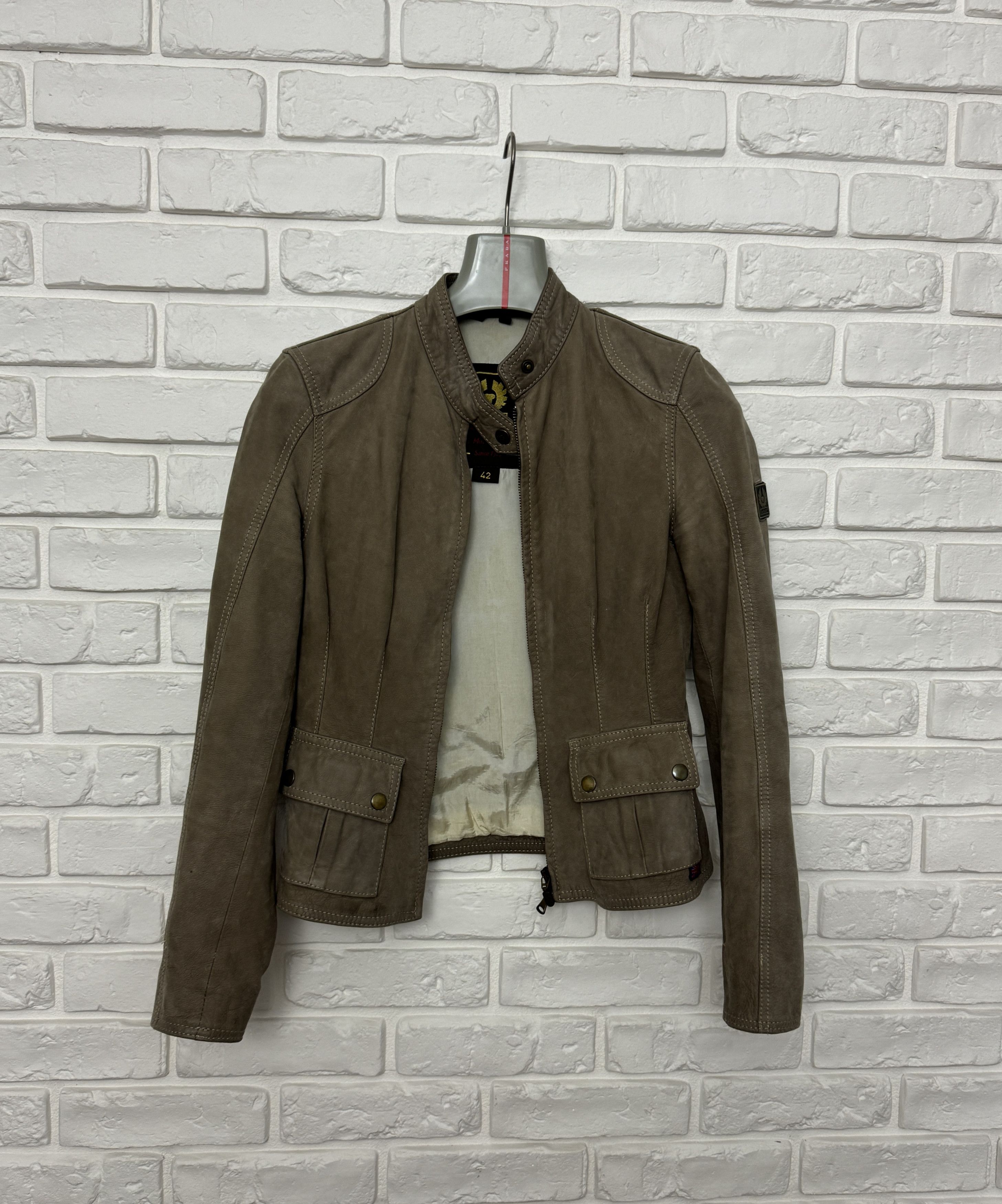 Belstaff Belstaff NOOW Leather Jacket Light Brown Motorcycle Size 42 Size M / US 6-8 / IT 42-44 - 2 Thumbnail