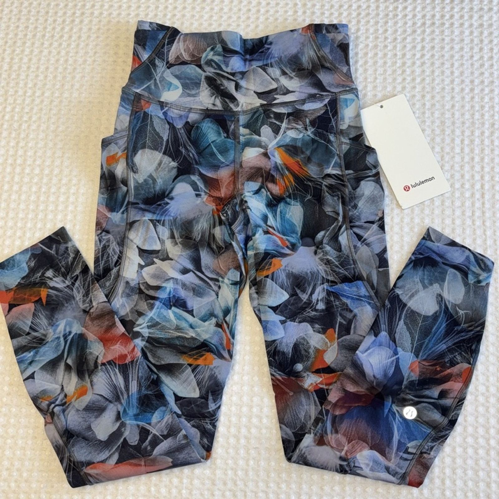 Lululemon NEW! LULULEMON Fast Free High Rise Tight 25” Pockets Floral Size 27" / US 4 / IT 40 - 2 Thumbnail