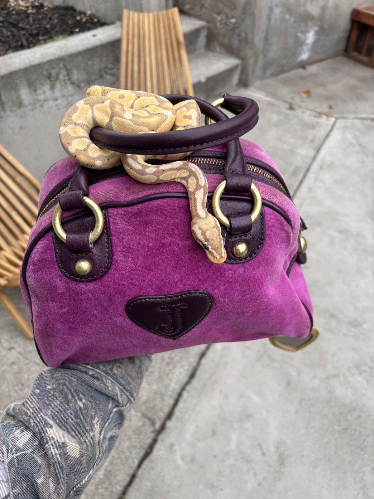 Juicy Couture 2000s bowler bag Size ONE SIZE - 3 Thumbnail