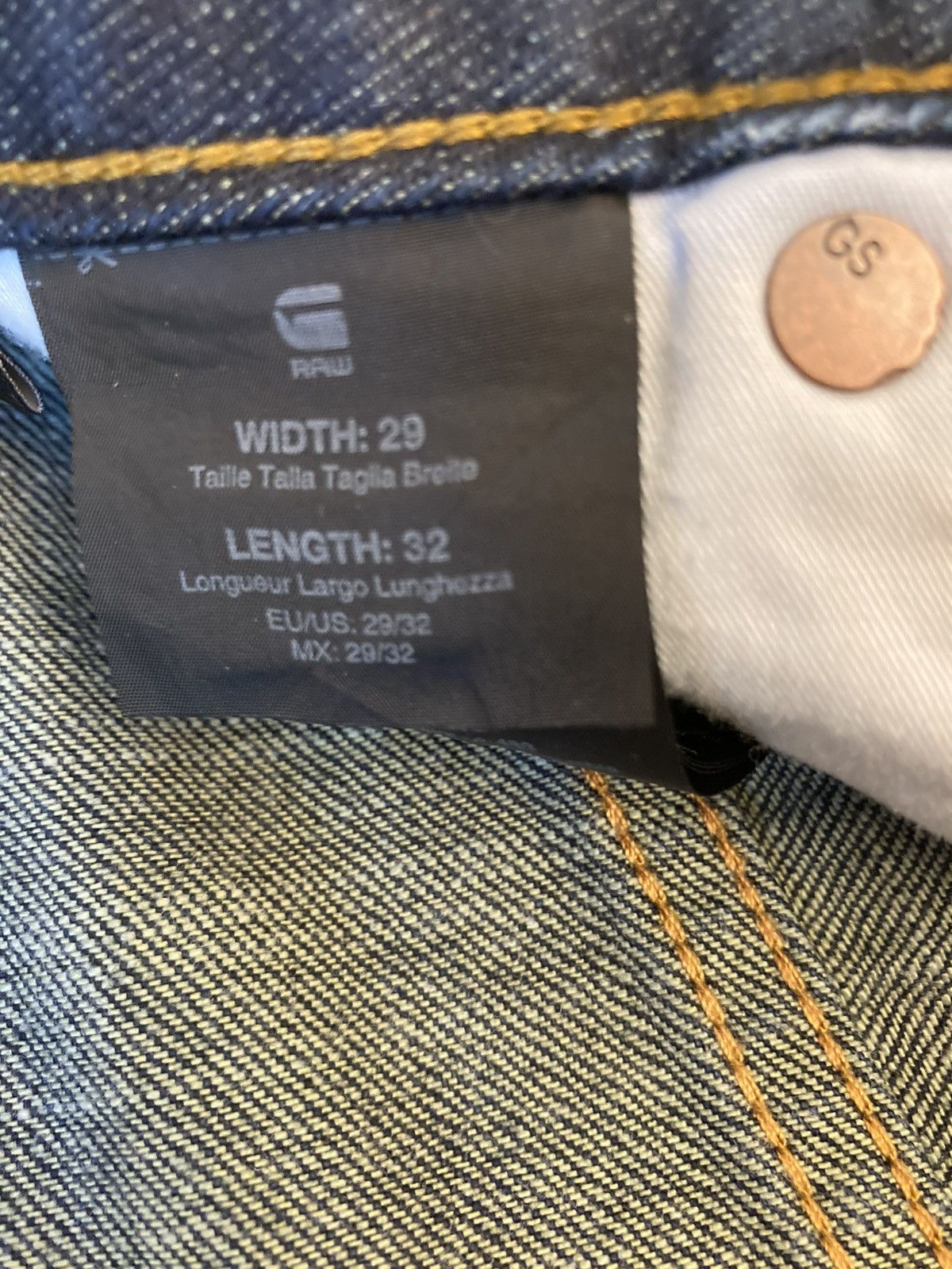 G-Star G-Star G RAW ARC 3-D Slim Denim Jeans Size US 29 - 7 Thumbnail