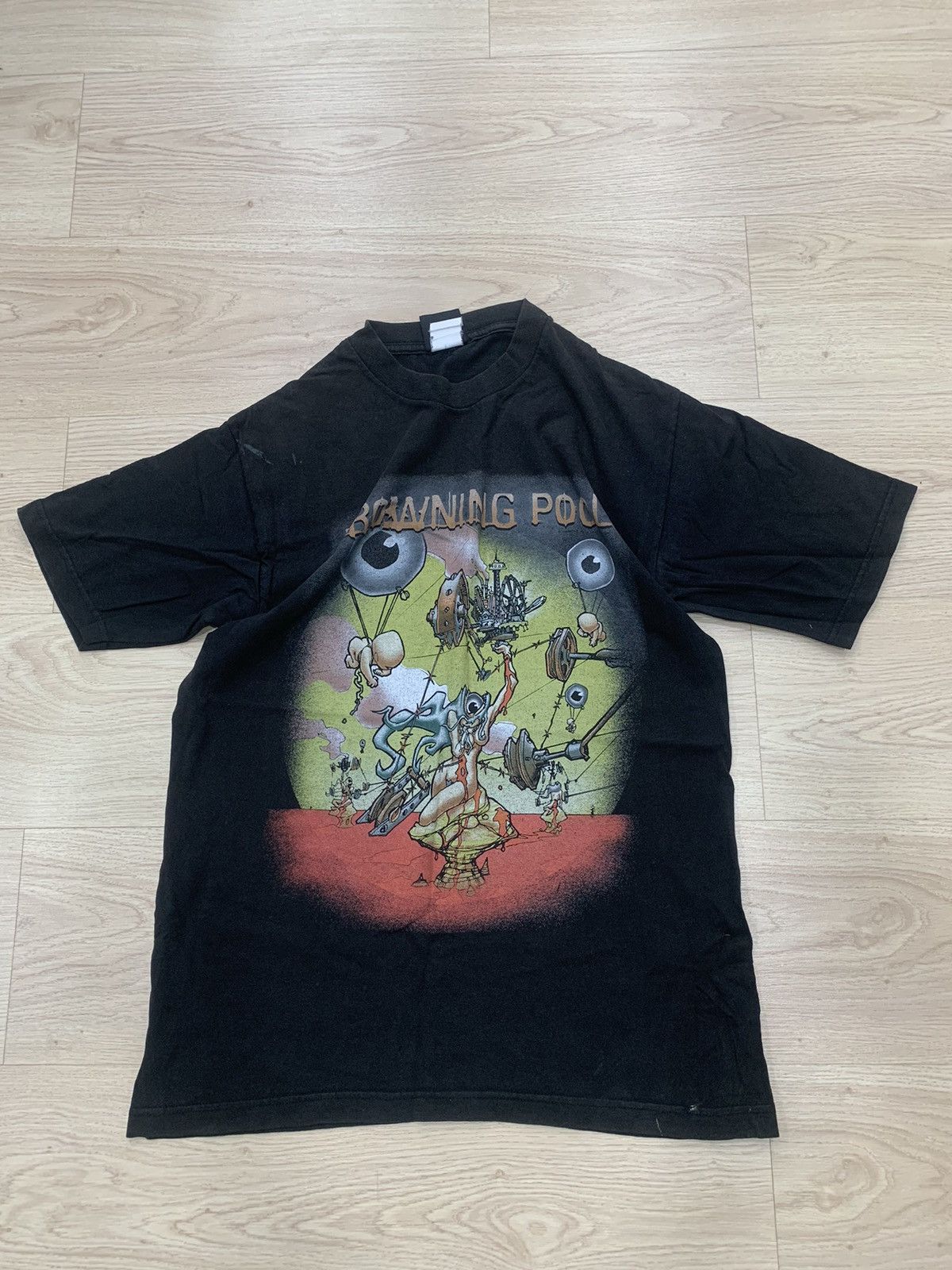 Band Tees VTG GIANT TAG BAND DROWNING POOL TSHIRT KORN DEFTONES Size US M / EU 48-50 / 2 - 7 Thumbnail