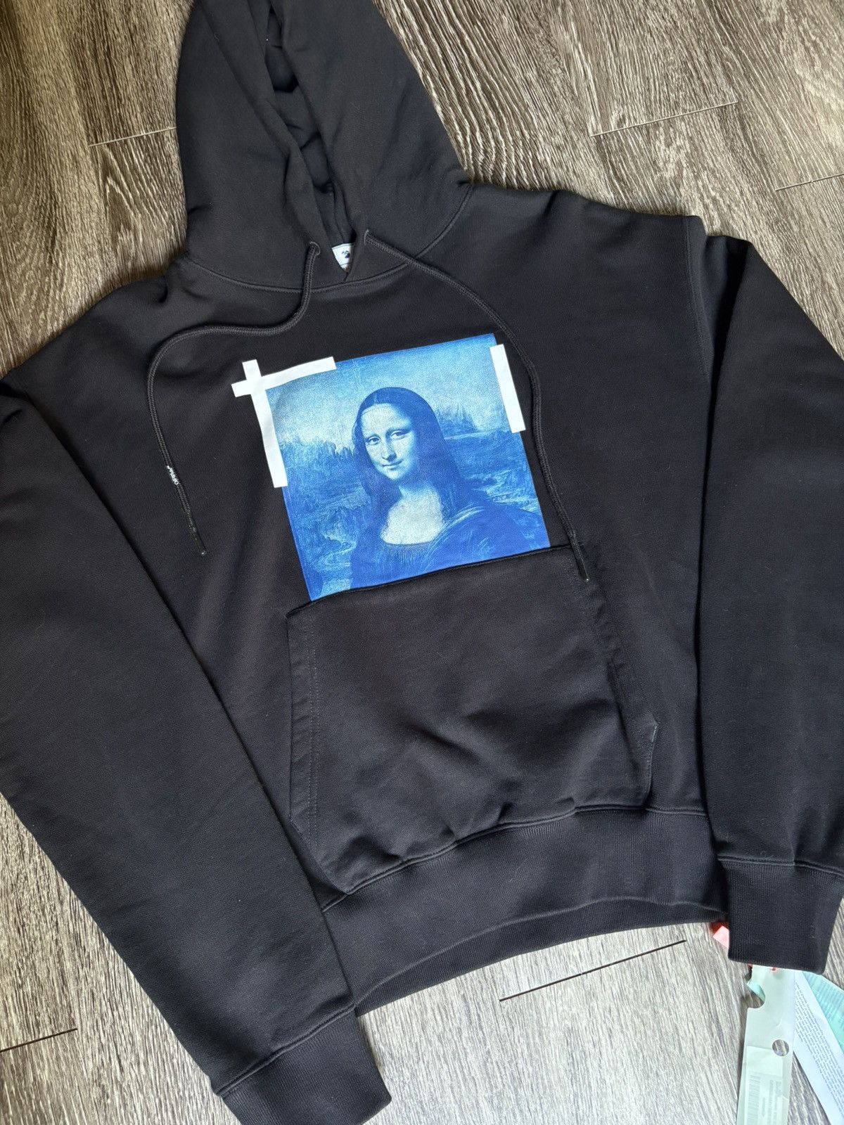 Off-White Off White Mona Lisa Oversized Hoodie Black Size US S / EU 44-46 / 1 - 3 Thumbnail