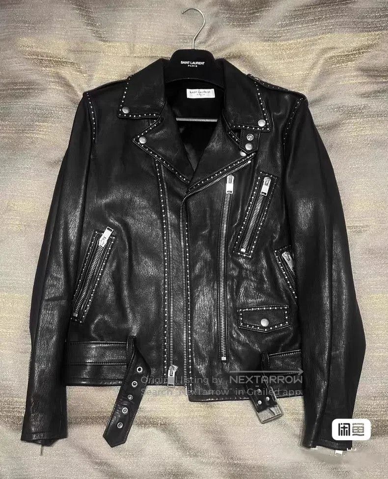 Saint Laurent Paris Saint Laurent Paris Leather jacket Size US M / EU 48-50 / 2 - 1 Thumbnail
