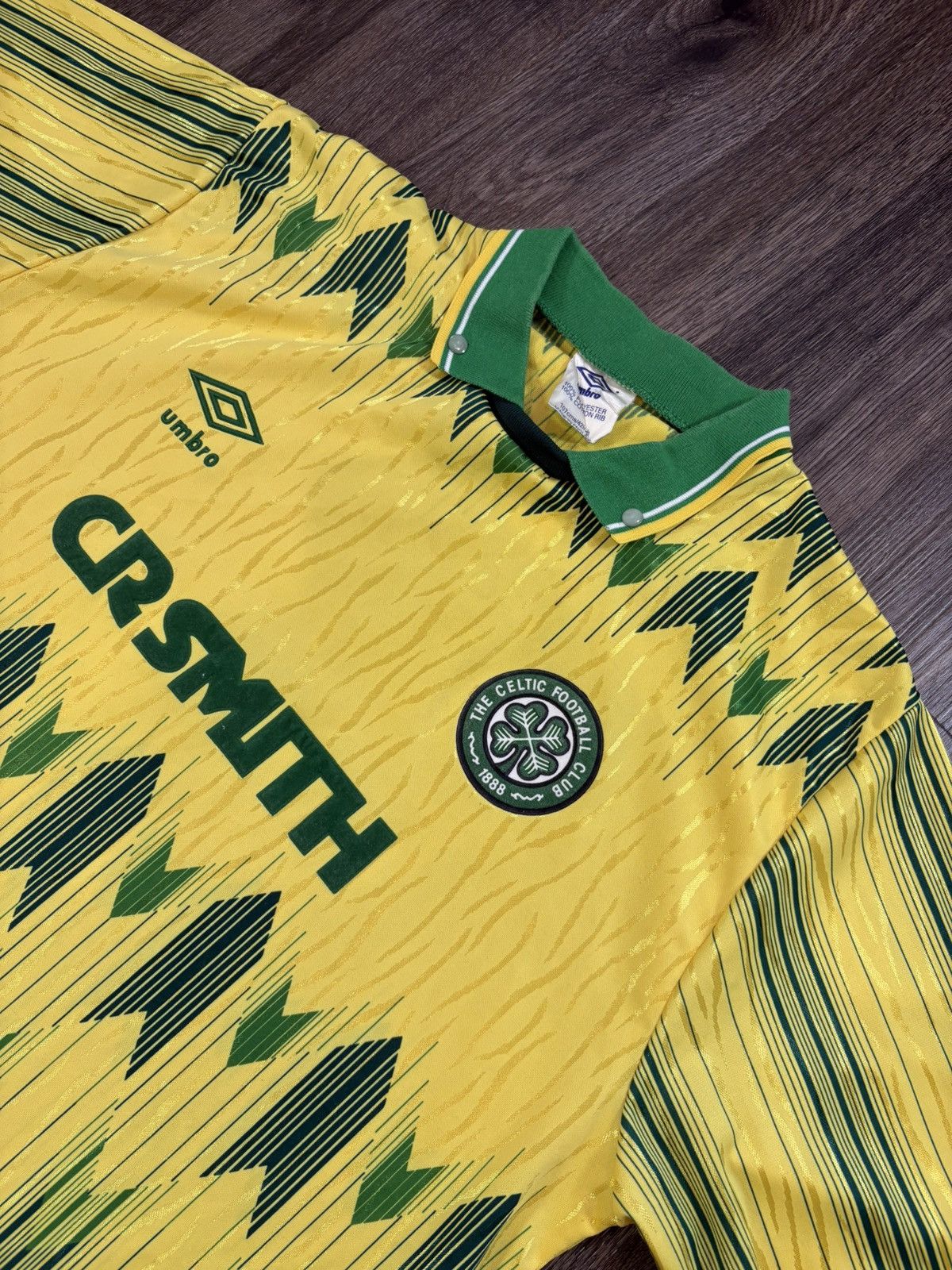 Umbro Celtic Jersey Soccer 1989 - 1991 Umbro Men Size 42 | L Size US L / EU 52-54 / 3 - 3 Thumbnail