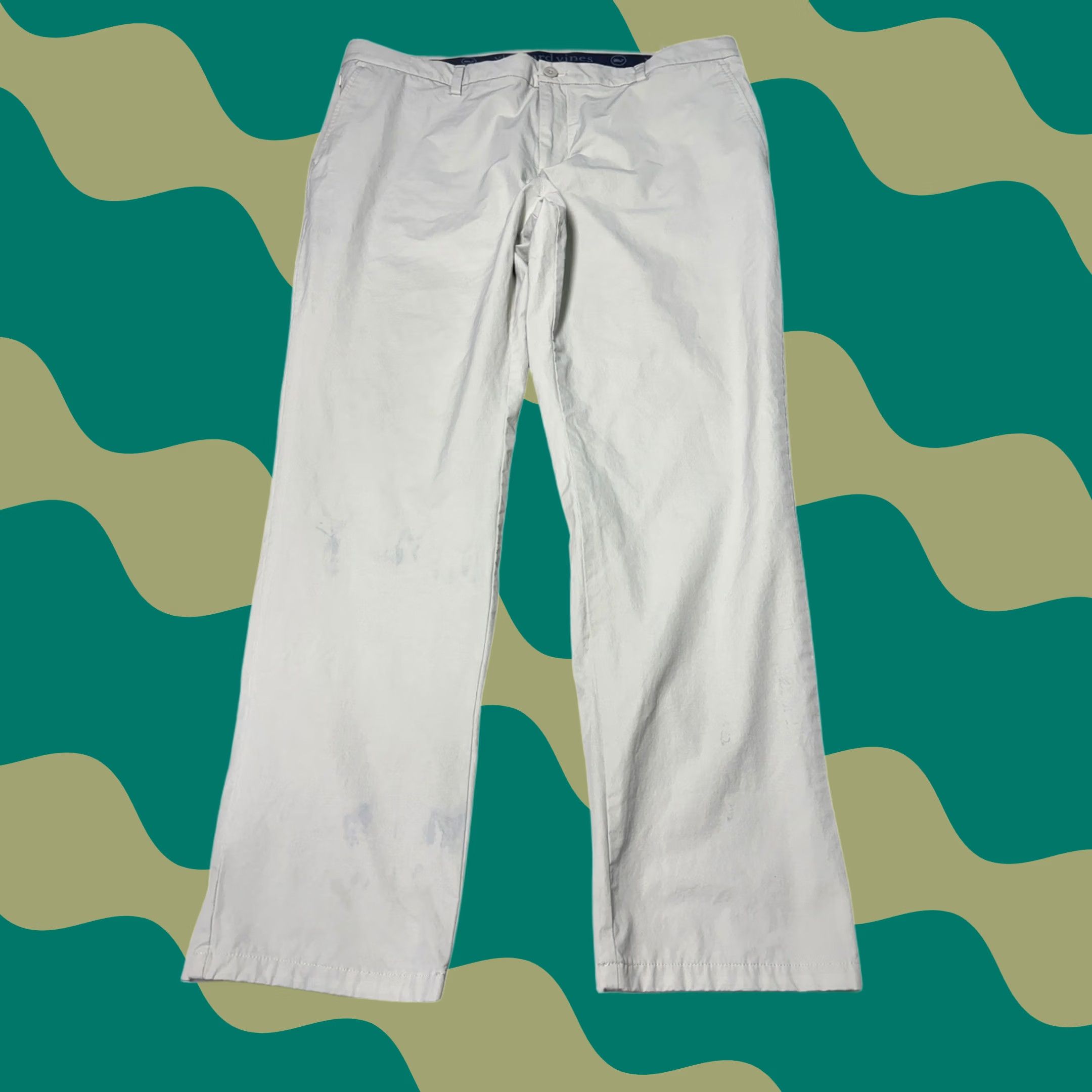 Vineyard Vines Vineyard Vines Chino Mens 40 Gray Men The Pant 40x32 Performance 1P000005 Size US 40 / EU 56 - 1 Thumbnail
