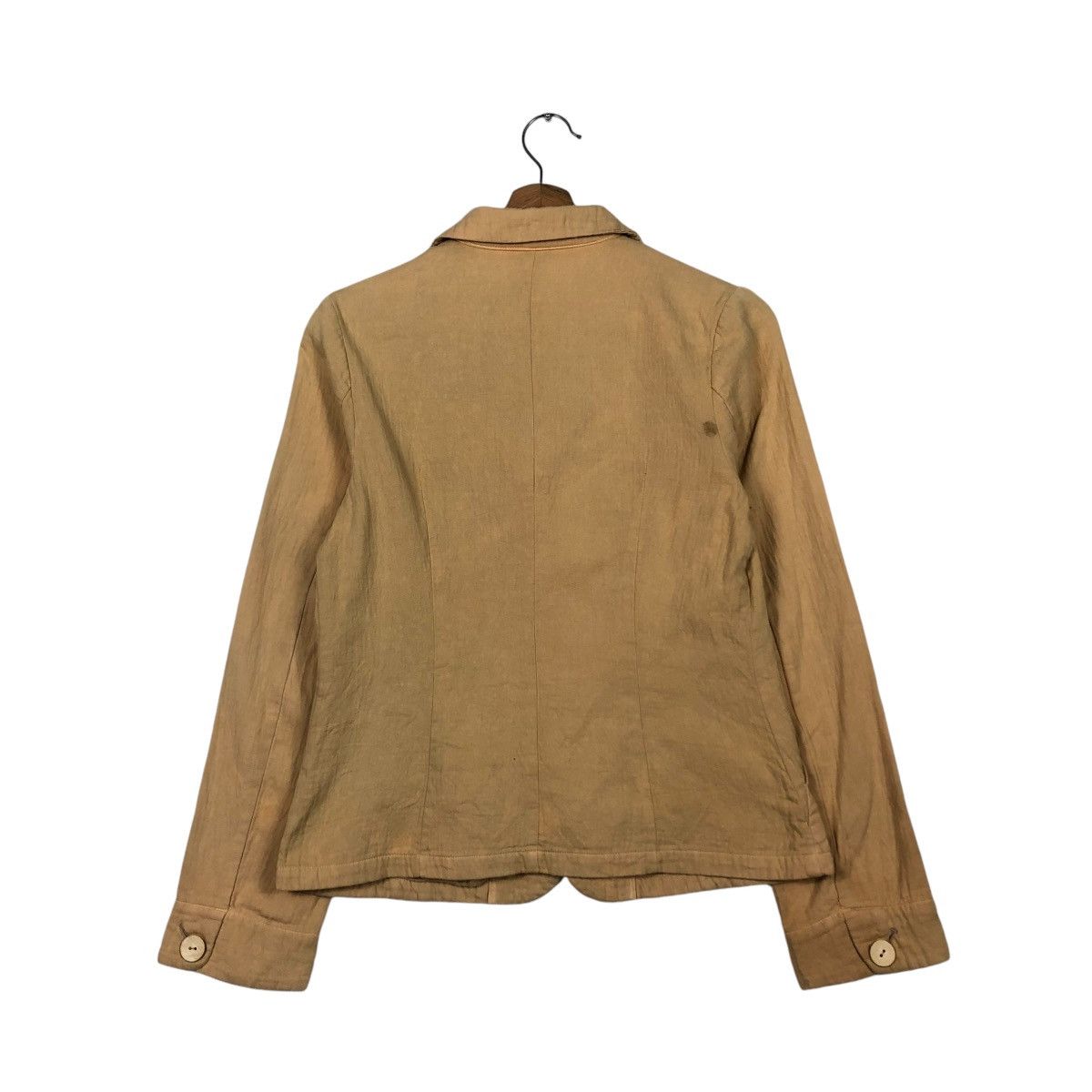 45rpm 🔥CROPPED CHORE BIKER BUTTON JACKET TRIANGLE CO. JAPAN Size US M / EU 48-50 / 2 - 10 Thumbnail