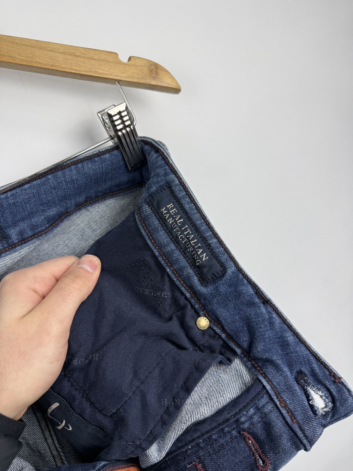 Jacob Cohen 🇮🇹 Handpicked Luxury Jeans Made in Italy Slim Fit Size 31 Size US 31 - 10 Thumbnail