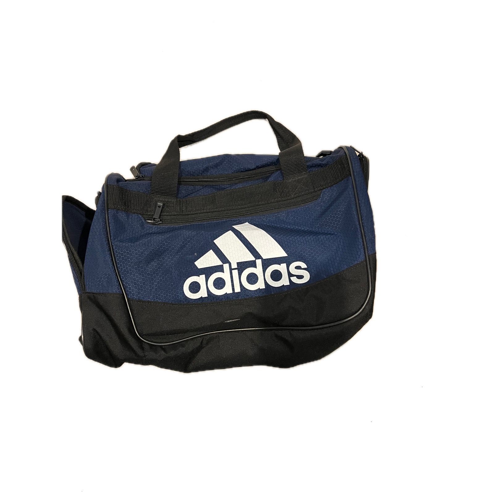 Adidas Adidas Defender Medium 20"x12"x10" Blue Black Duffel Bag Size ONE SIZE - 1 Thumbnail
