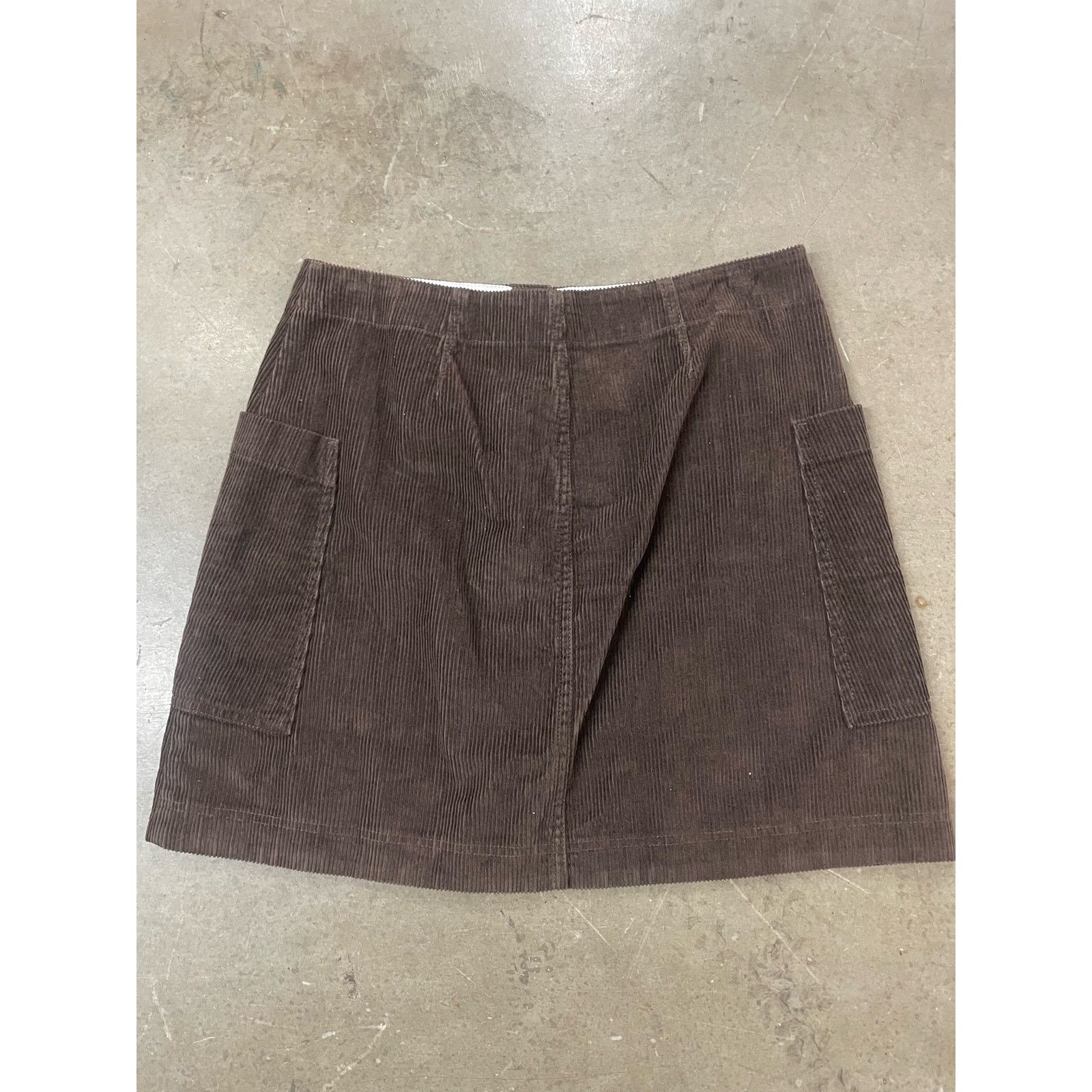 Gap Gap women - Snap-Front Corduroy Mini Skirt / 6 / Brown Noir Size 28" / US 6 / IT 42 - 3 Thumbnail