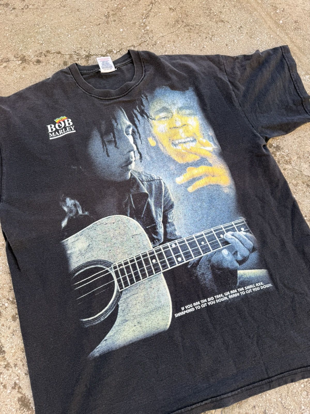 Bob Marley Vintage Rare Bob Marley Graphic Tee Size US L / EU 52-54 / 3 - 3 Thumbnail
