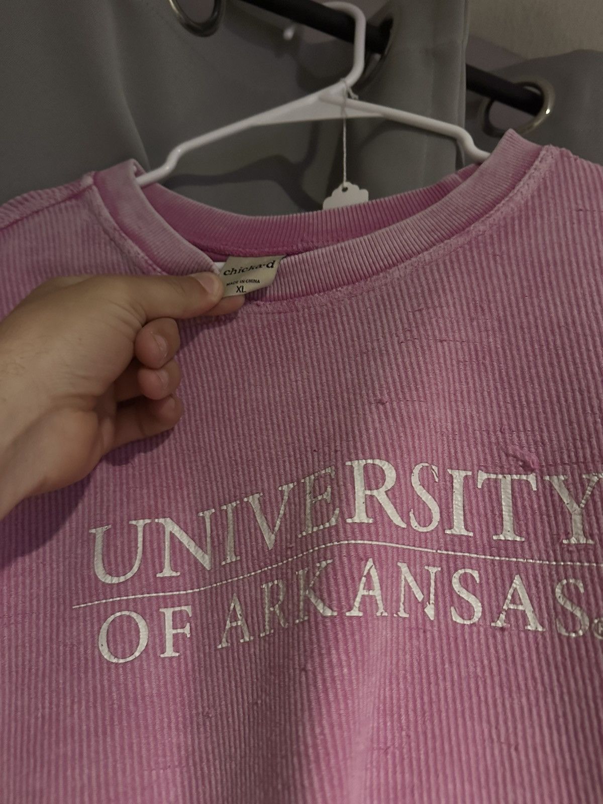 NCAA Arkansas Razorbacks Chicka-D corded crew sweatshirt Size XL / US 12-14 / IT 48-50 - 2 Thumbnail