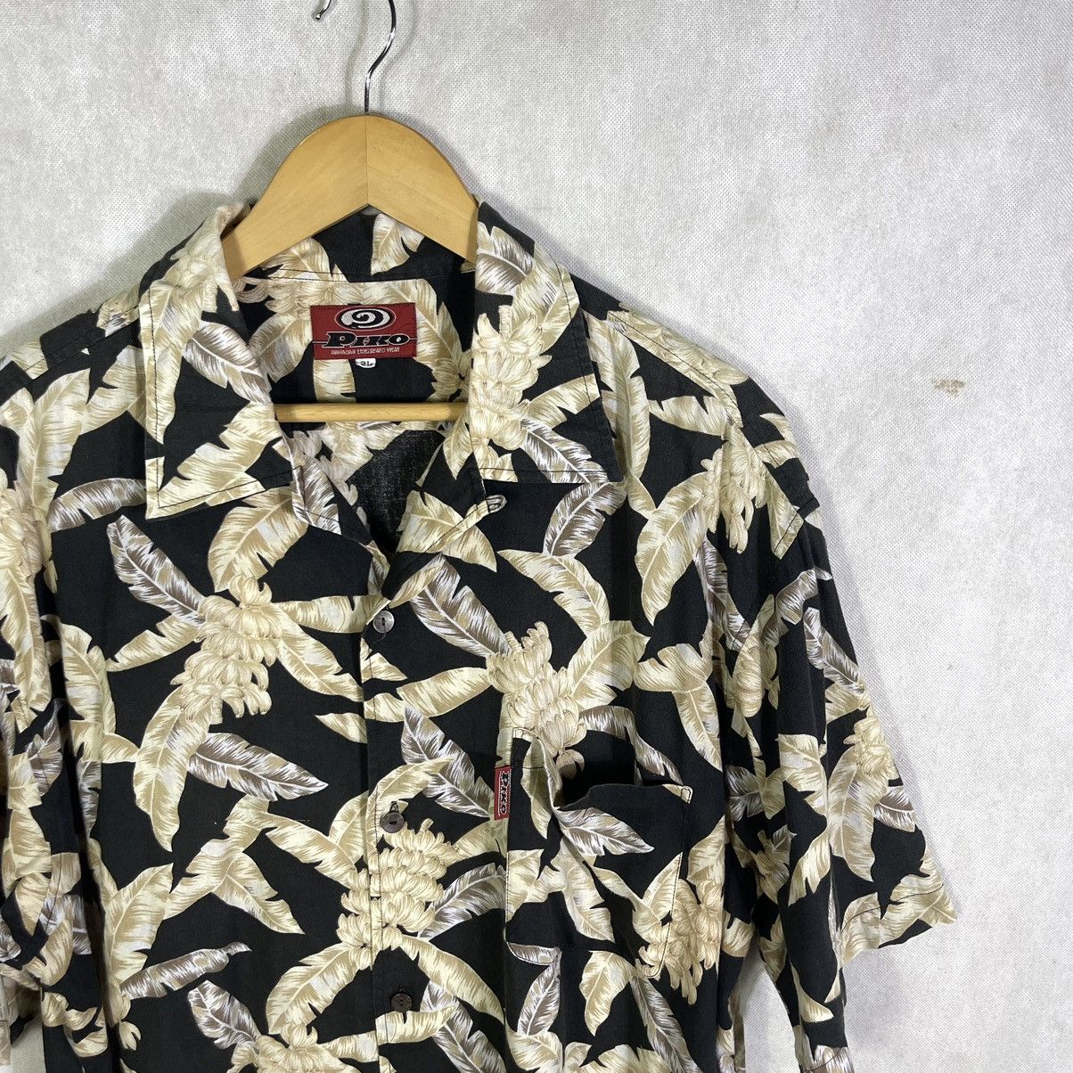 Vintage Vintage Piko Hawaiian Banana Motif Shirt Size US XXL / EU 58 / 5 - 3 Thumbnail