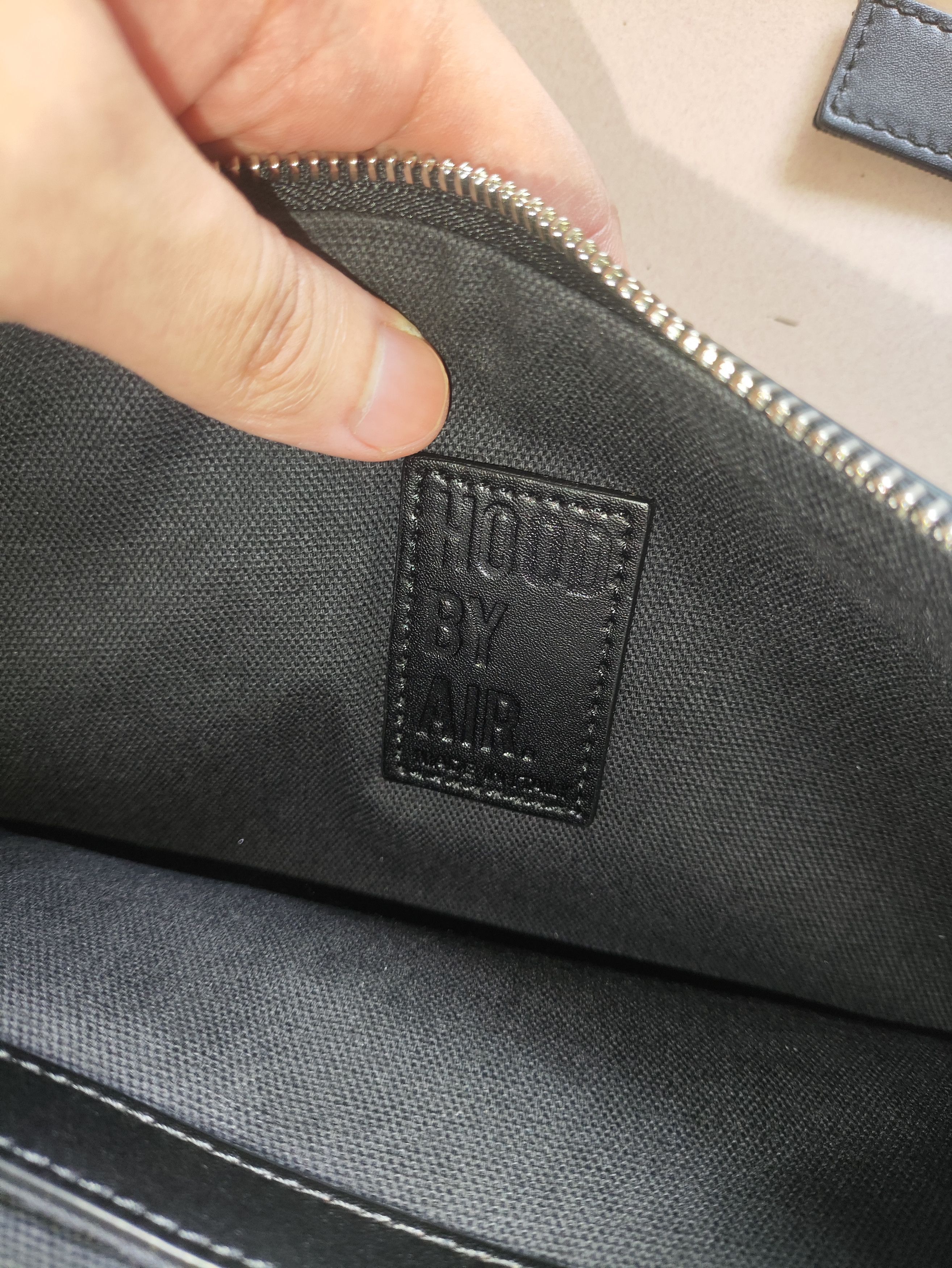 Hood By Air HBA FW15 SAMPLE "daddy"season leather handbag Size ONE SIZE - 7 Thumbnail