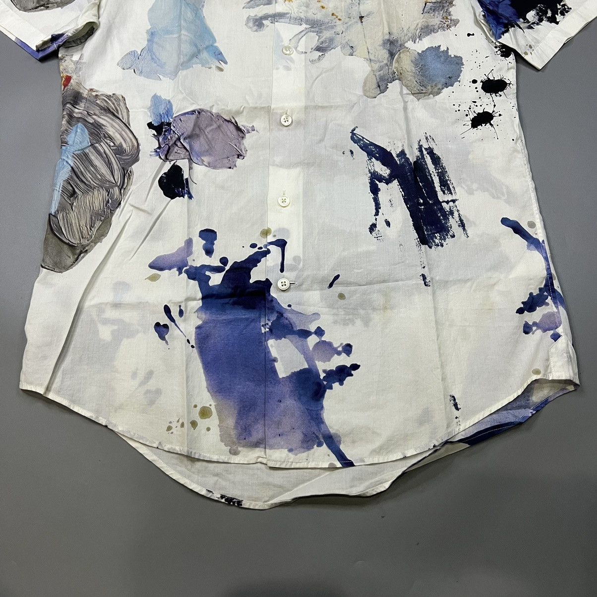 Louis Vuitton Louis Vuitton - 2017 Paint Splatter Print Shirt Size US XS / EU 42 / 0 - 8 Thumbnail