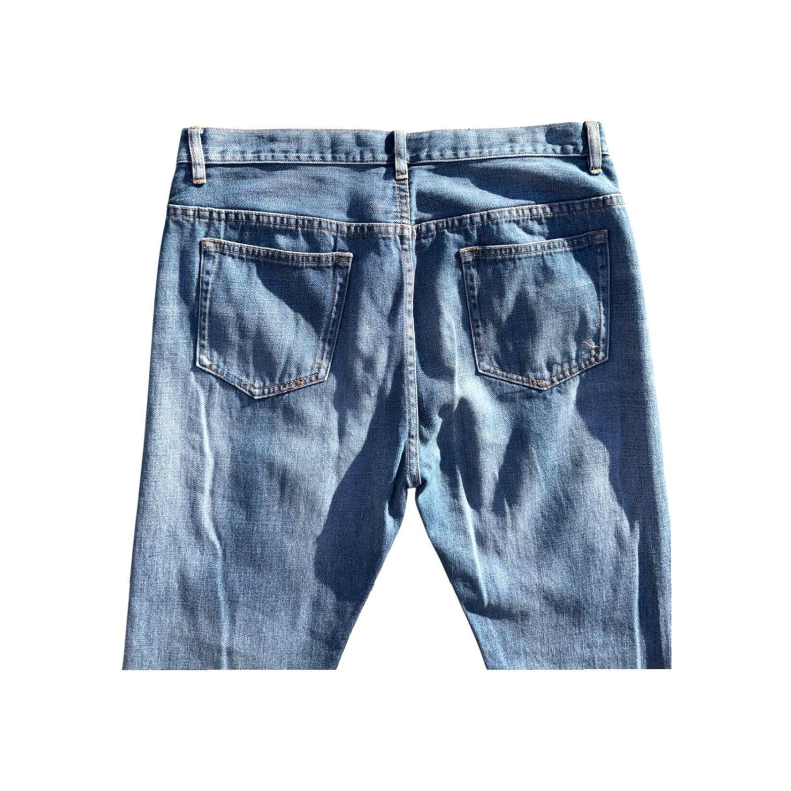 Vintage A.P.C KANYE 2014 Archival Denim Jeans Size 31 Regular Men Blue 31 Rare Denim Jeans Straight 2014 Archival Men’s Jeans Size US 31 - 4 Thumbnail