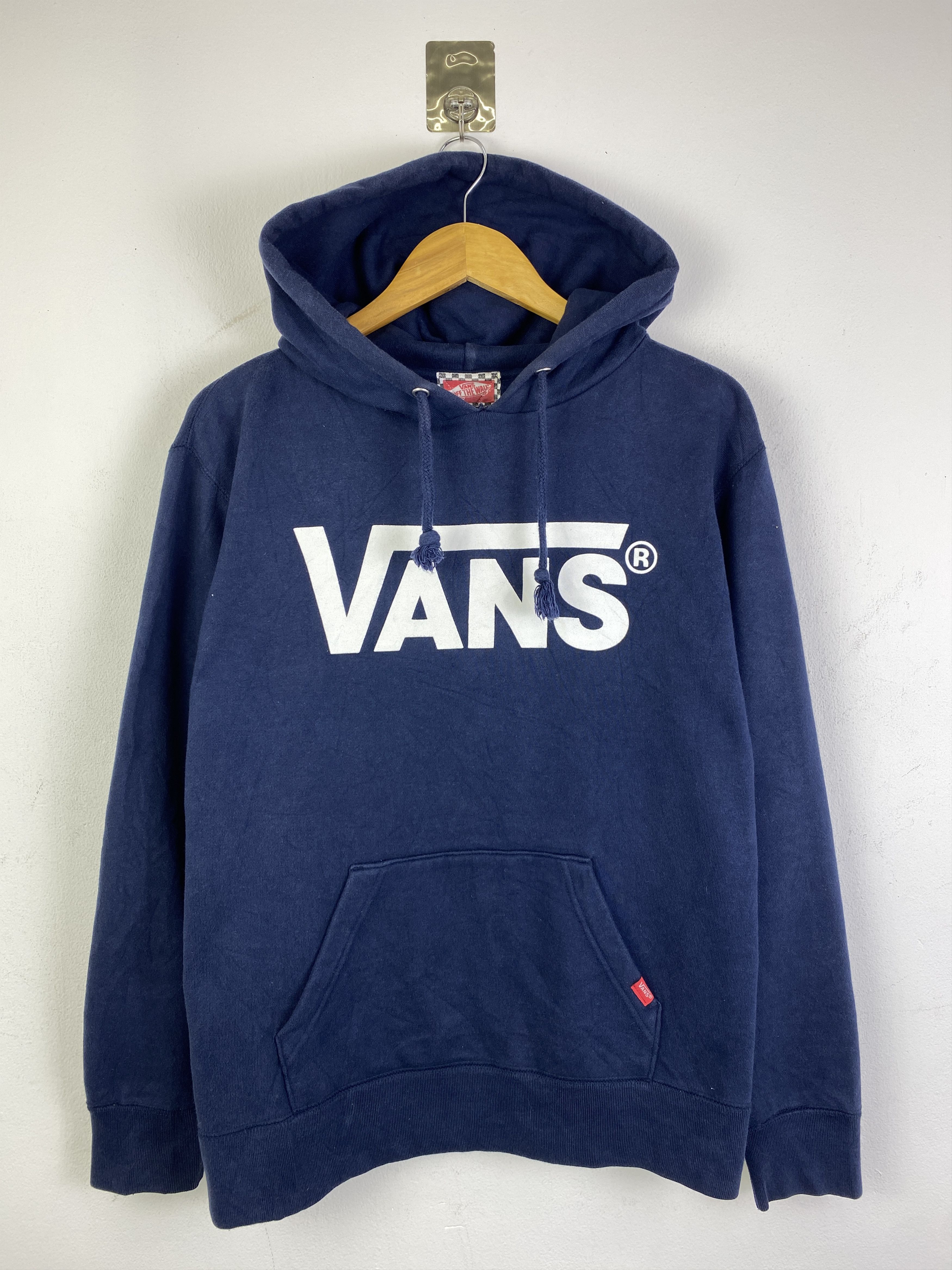 Vans Vintage Vans Spell Out Pullover Hoodie SH0263 Size US L / EU 52-54 / 3 - 1 Thumbnail