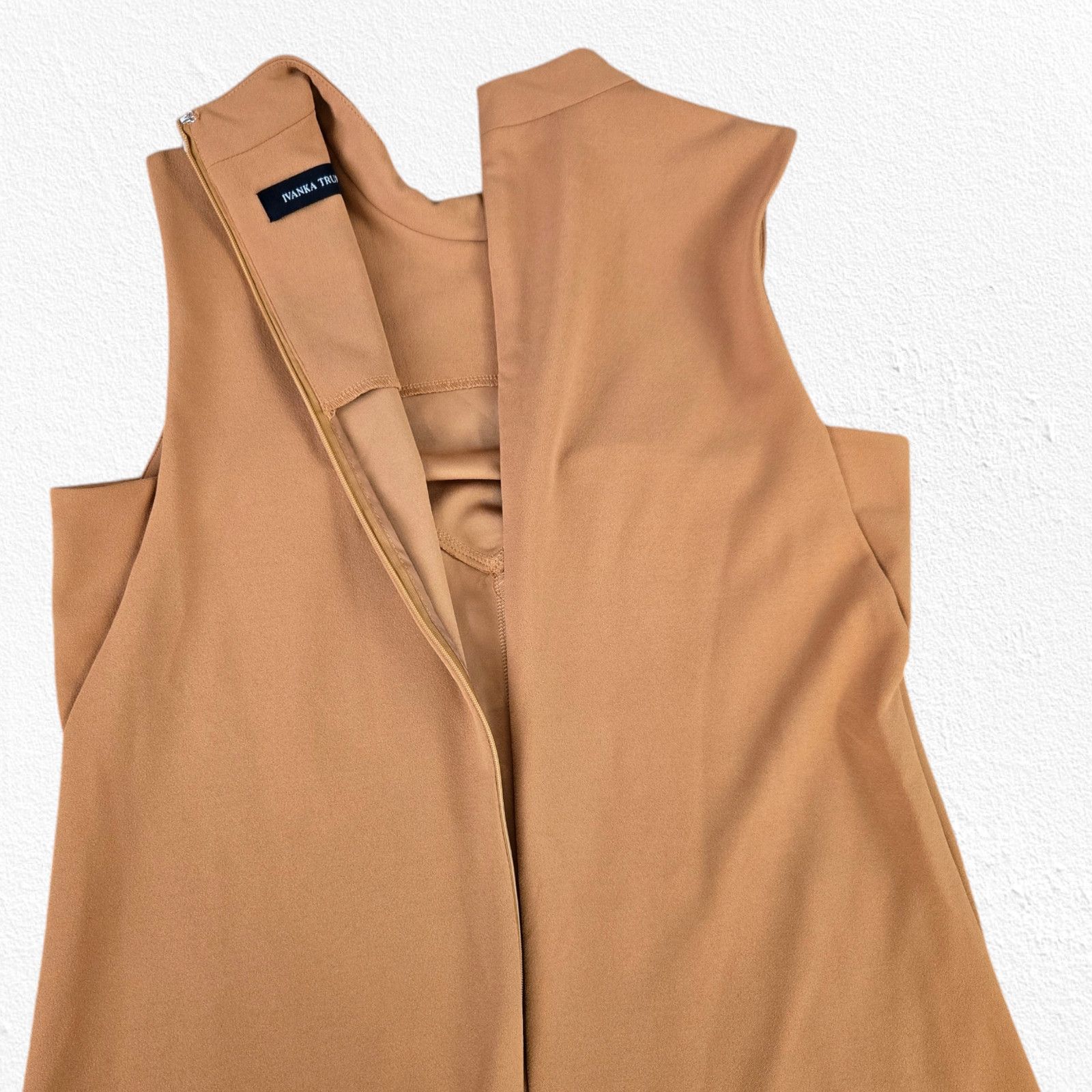 Other Mustard Yellow High Neck Shift Gold Button Dress Size 10 Size L / US 10 / IT 46 - 9 Thumbnail
