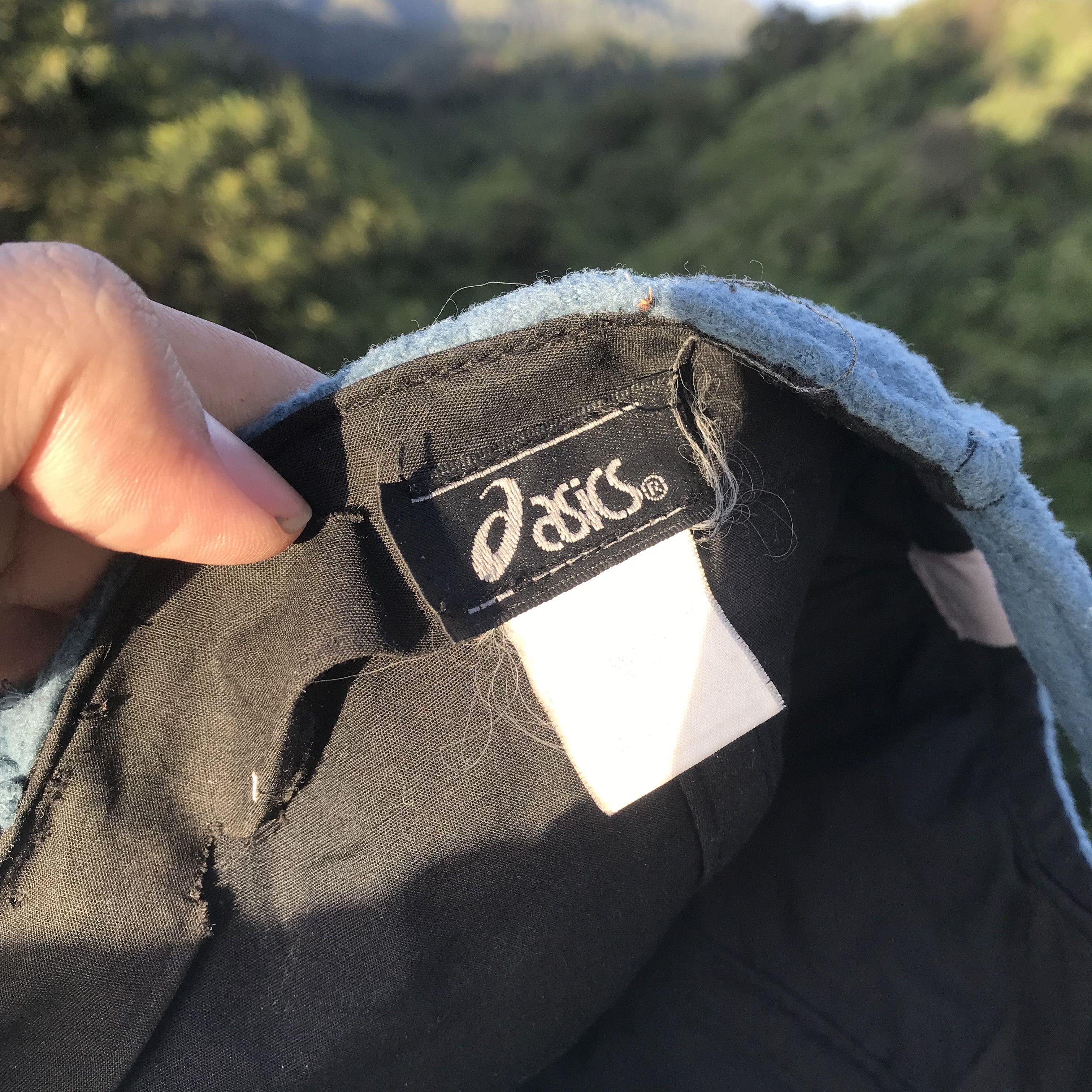 Asics × Vintage Vintage Classic Asics Blue Polar Fleece Osfa made in japan Size ONE SIZE - 7 Thumbnail