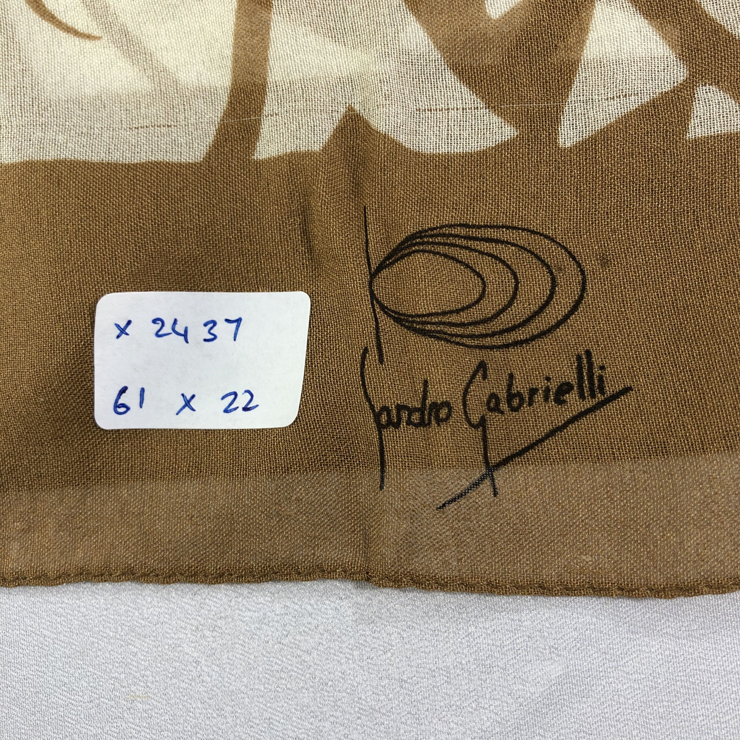Vintage Vintage Silk Scarf Size ONE SIZE - 8 Thumbnail