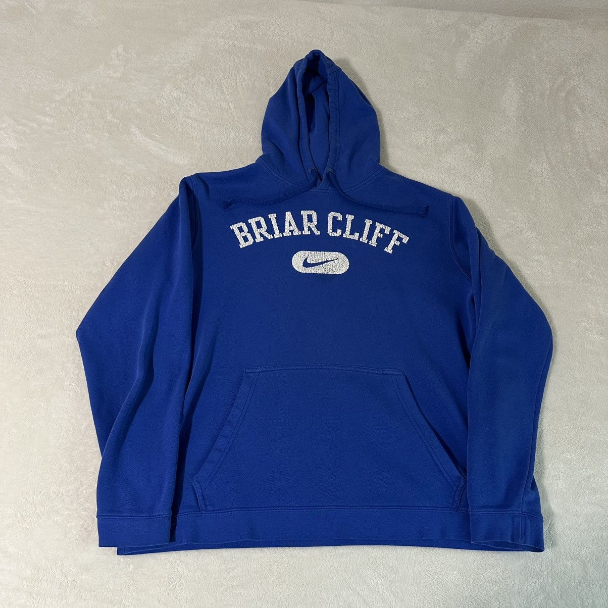 Nike y2k vintage Nike Briar Cliff University Hoodie Size US XL / EU 56 / 4 - 1 Thumbnail