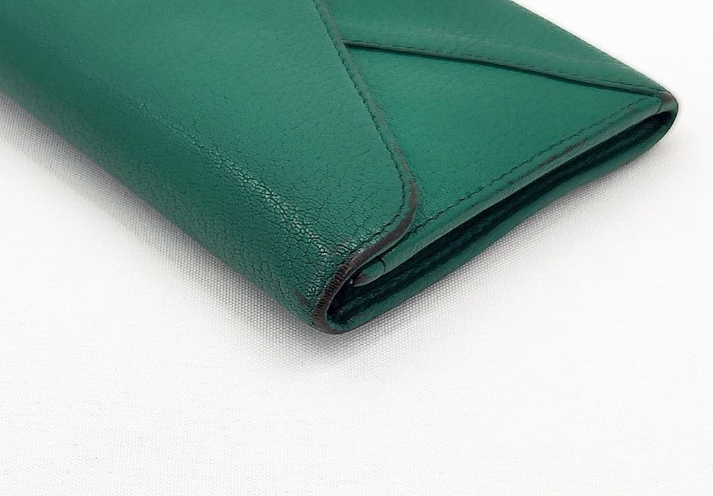 Miu Miu MIU MIU green leather large envelope wallet Size ONE SIZE - 10 Thumbnail