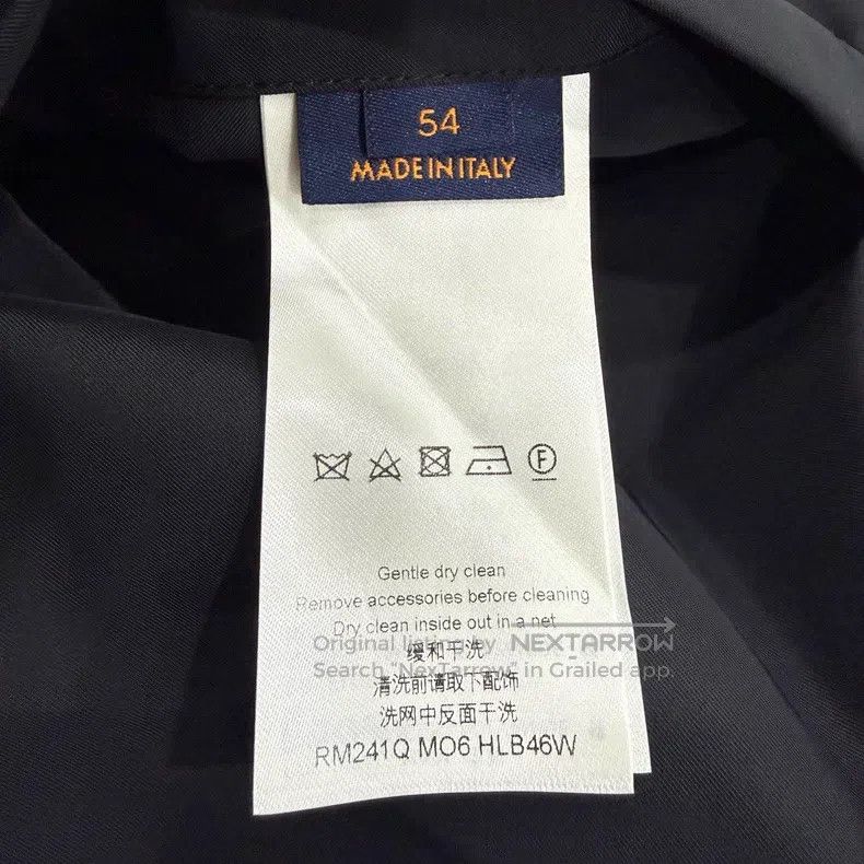 Louis Vuitton Louis Vuitton Black pin full of logo double-sided wear ass Size US L / EU 52-54 / 3 - 6 Thumbnail
