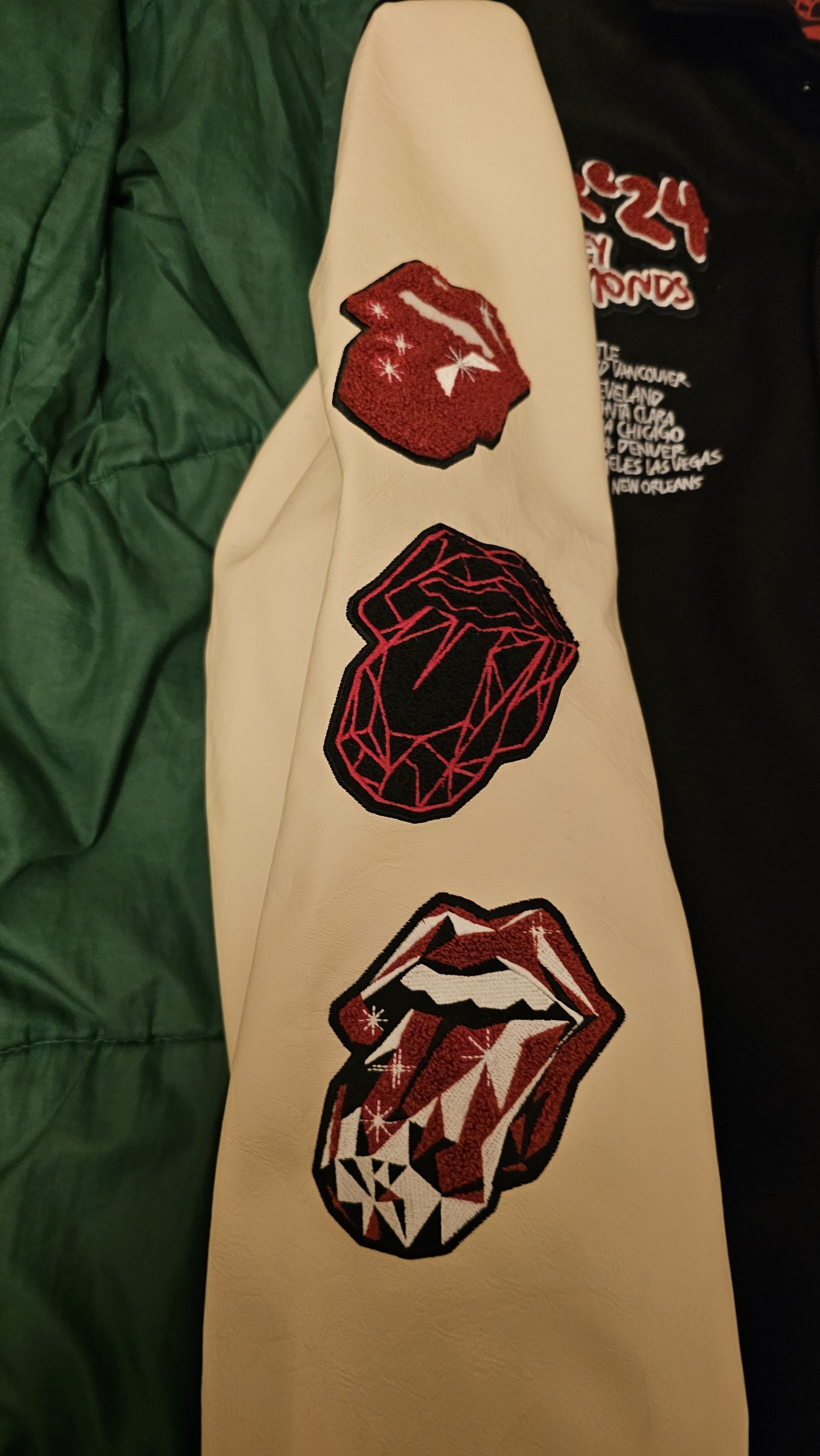 The Rolling Stones × Vintage Rolling Stones 495/500 Tour jacket Size US XXL / EU 58 / 5 - 3 Thumbnail